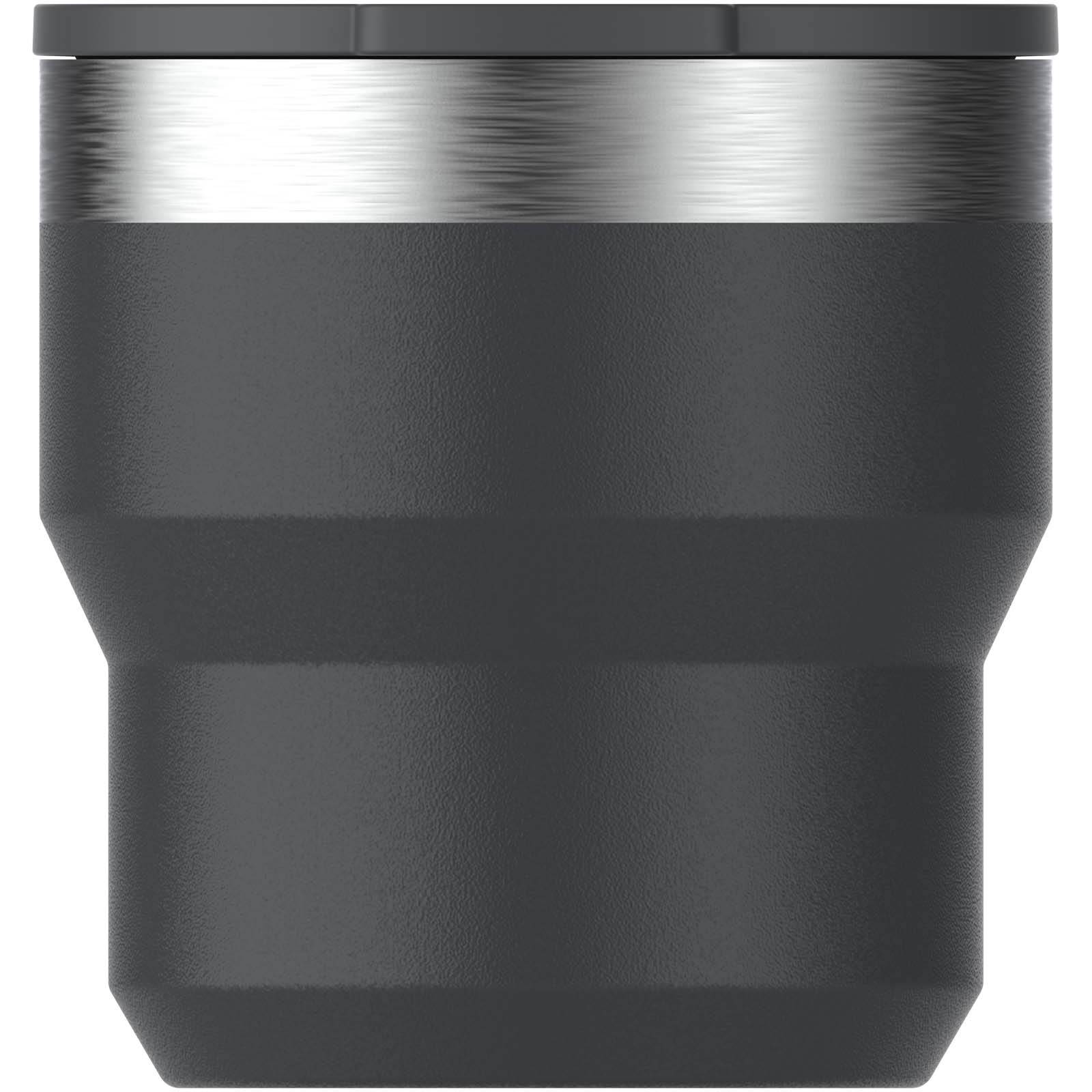 Stanley Stay Hot 295 ml Edelstahl isolierter, stapelbarer Camp Becher schwarz
