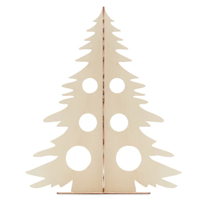 DIY Weihnachtsbaum aus Holz