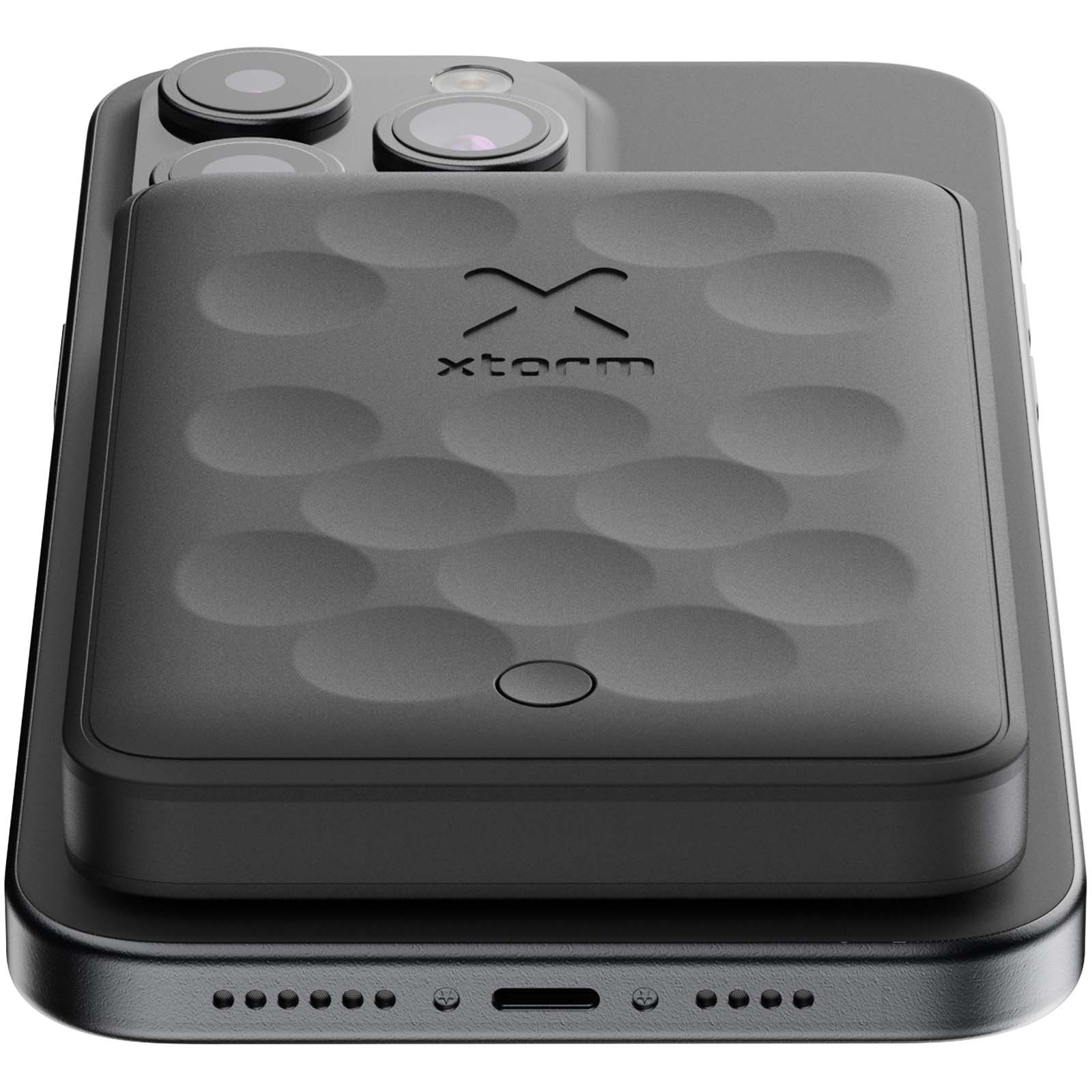 Xtorm FS5W051 5000 mAh magnetische kabellose Powerbank schwarz