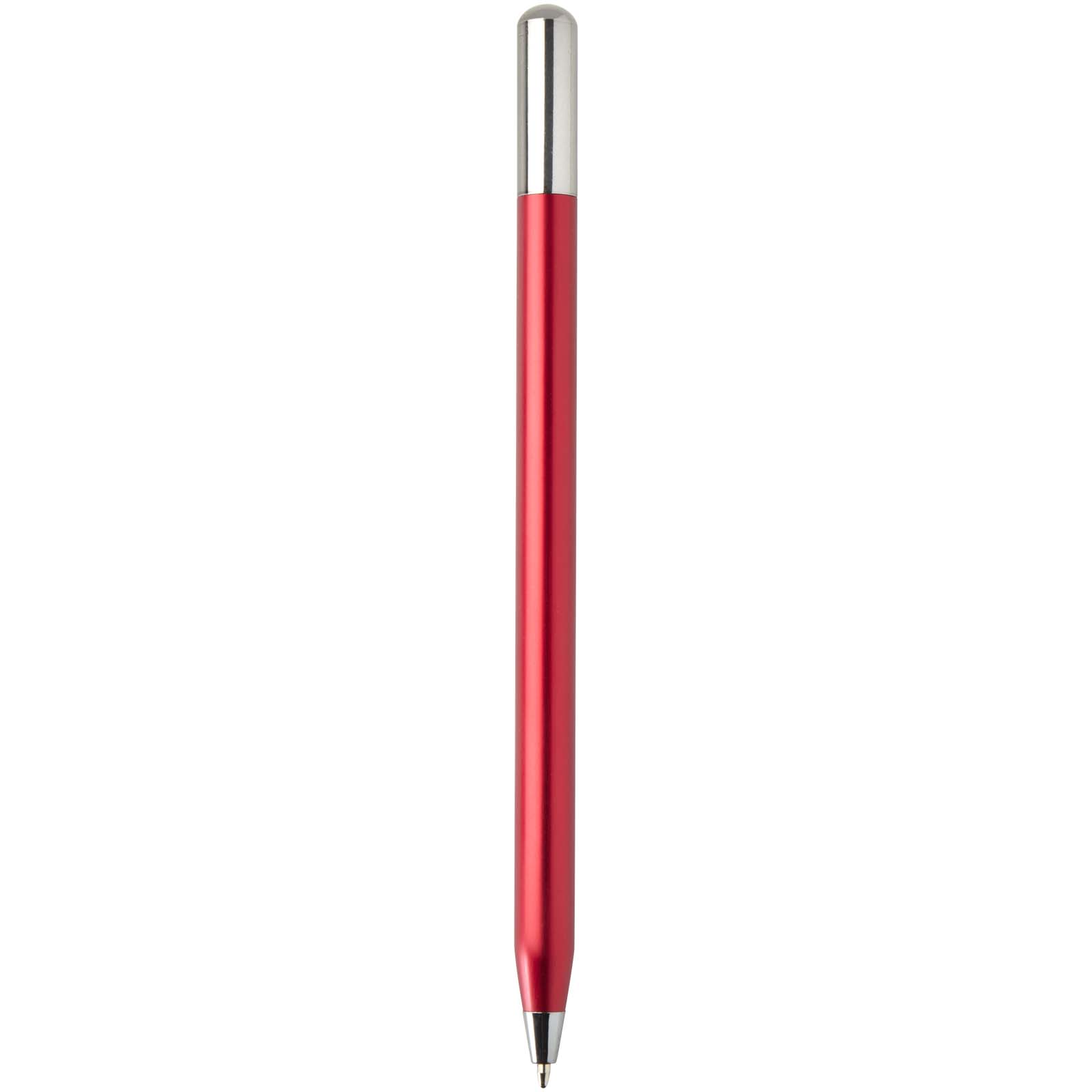 SMART Kugelschreiber aus recyceltem Aluminium (schwarze Tinte) rot