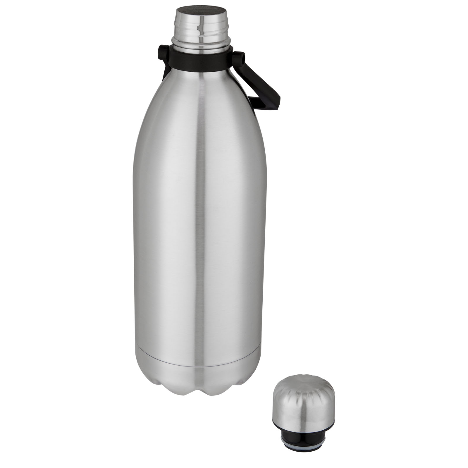 Cove 1,5 l Vakuum-Isolierflasche silber
