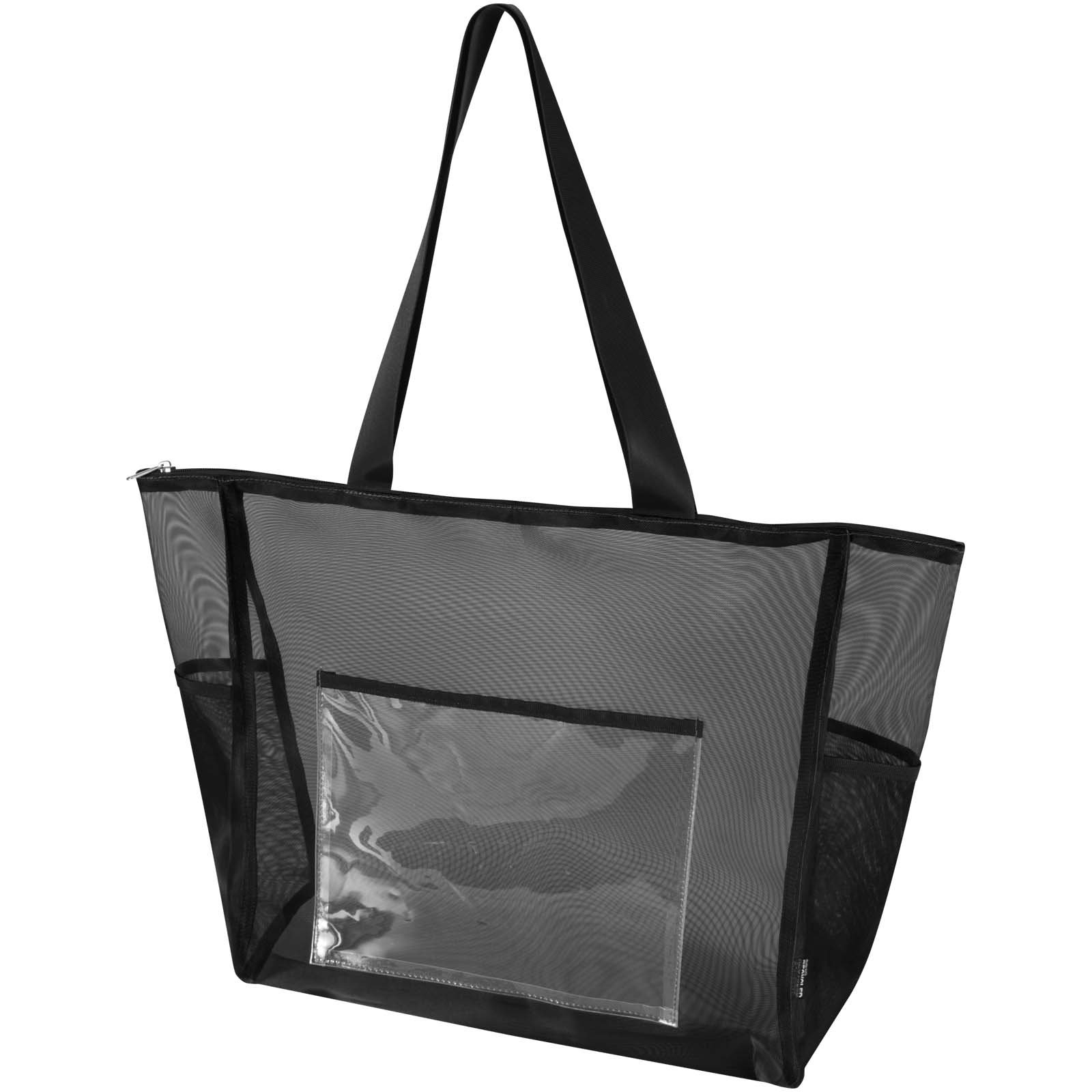 Mesh 23 L Tragetasche aus Recyclingmaterial schwarz