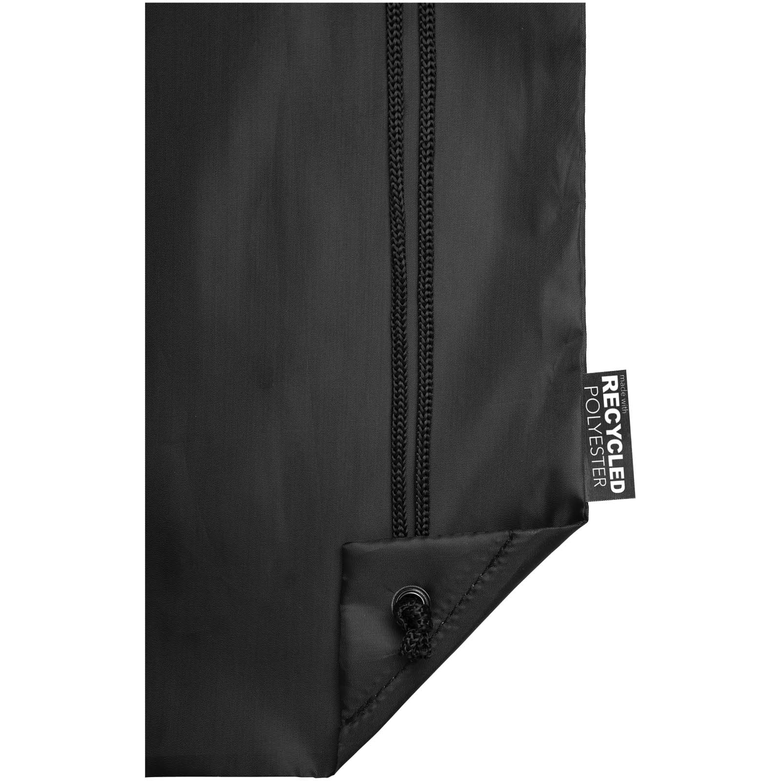 Oriole Turnbeutel aus RPET 5L schwarz