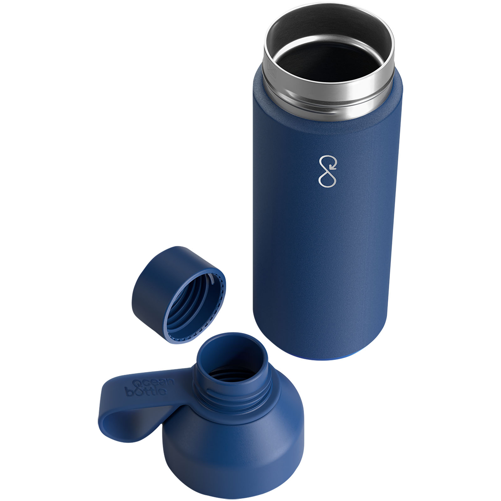 Ocean Bottle 500 ml vakuumisolierte Flasche ozeanblau