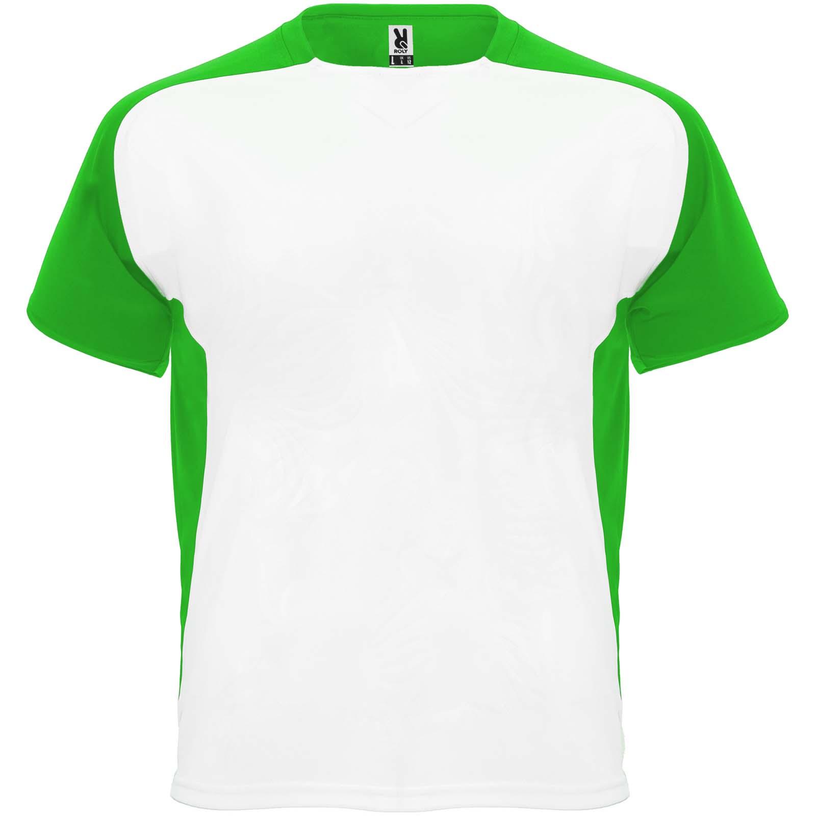 Bugatti T-Shirt Unisex aus recyceltem Material weiss, farngrün