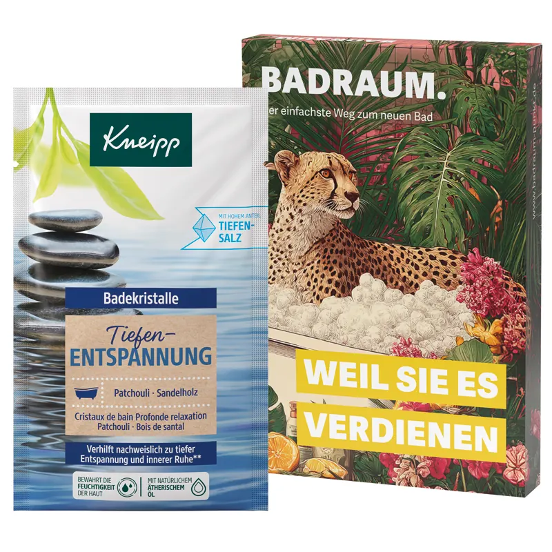 Promotion Case, Kneipp Badekristalle Tiefenentspannung