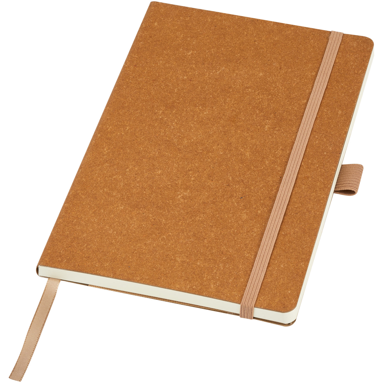 Kilau Notizbuch aus recyceltem Leder natur
