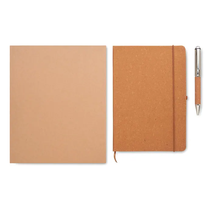 Set mit Notizbuch