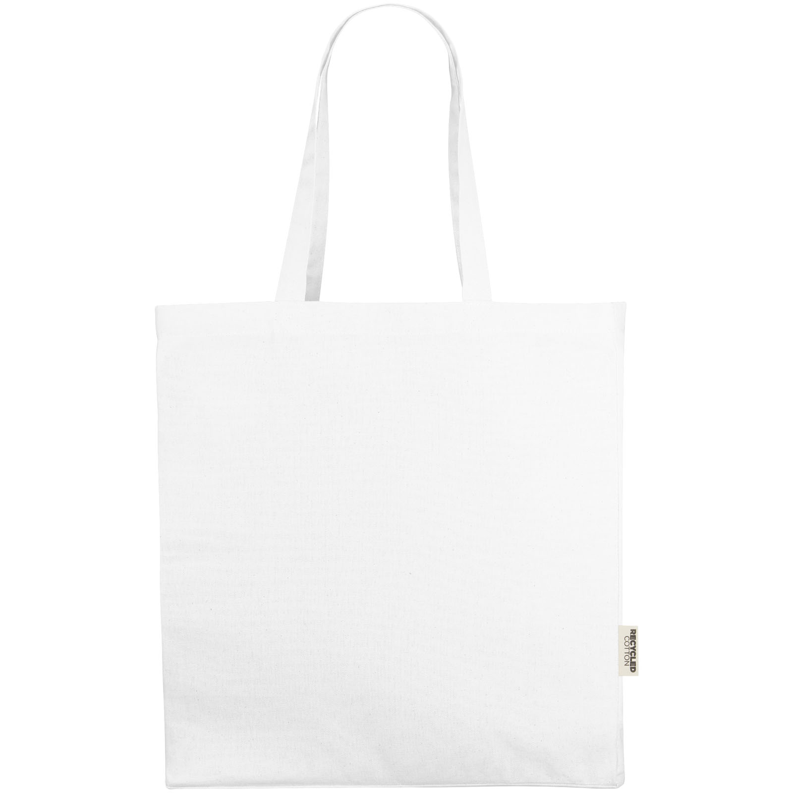Odessa 220 g/m² GRS recycelte Baumwoll Tragetasche 13L weiss