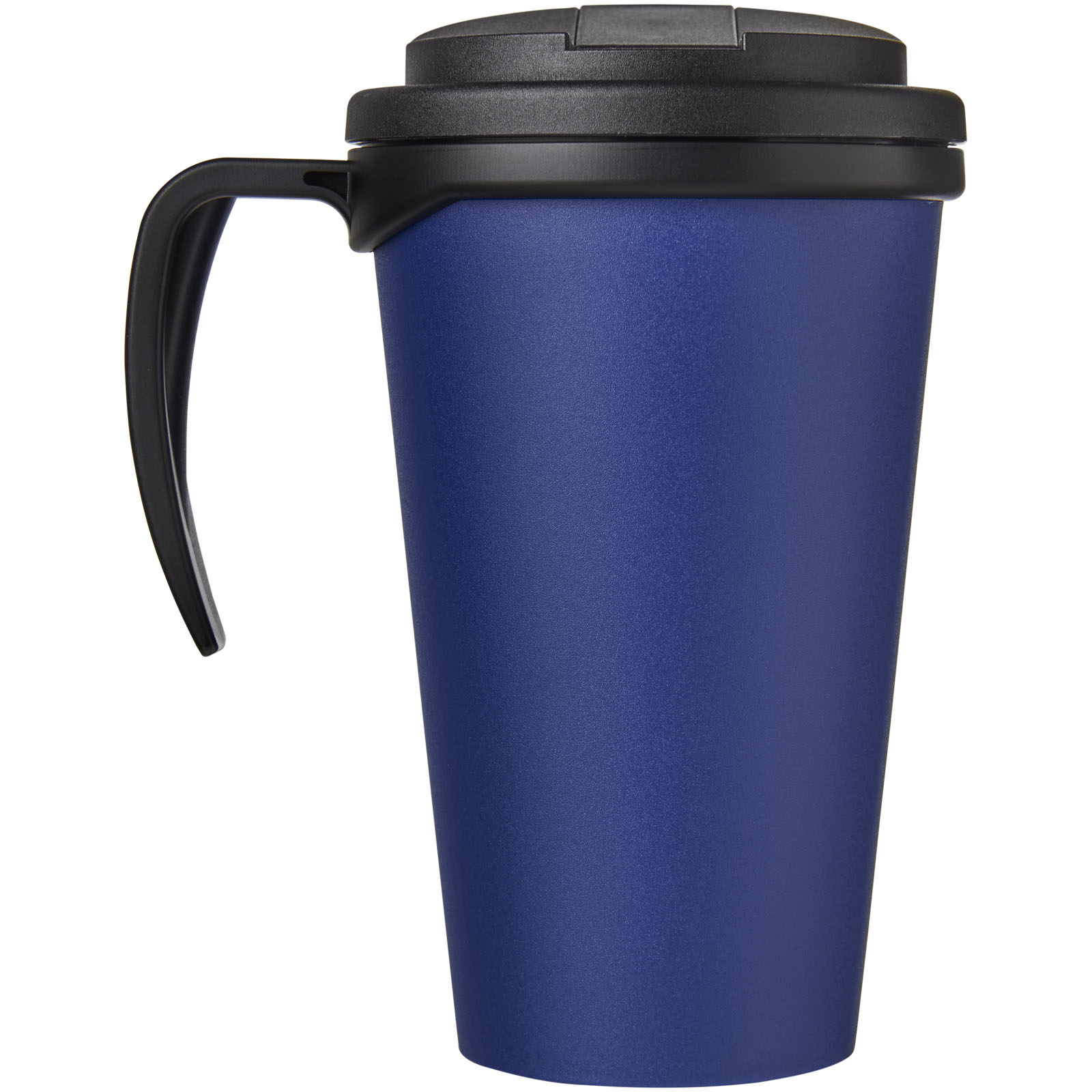 Americano® Grande 350 ml Isolierbecher mit auslaufsicherem Schraubverschluss blau, schwarz