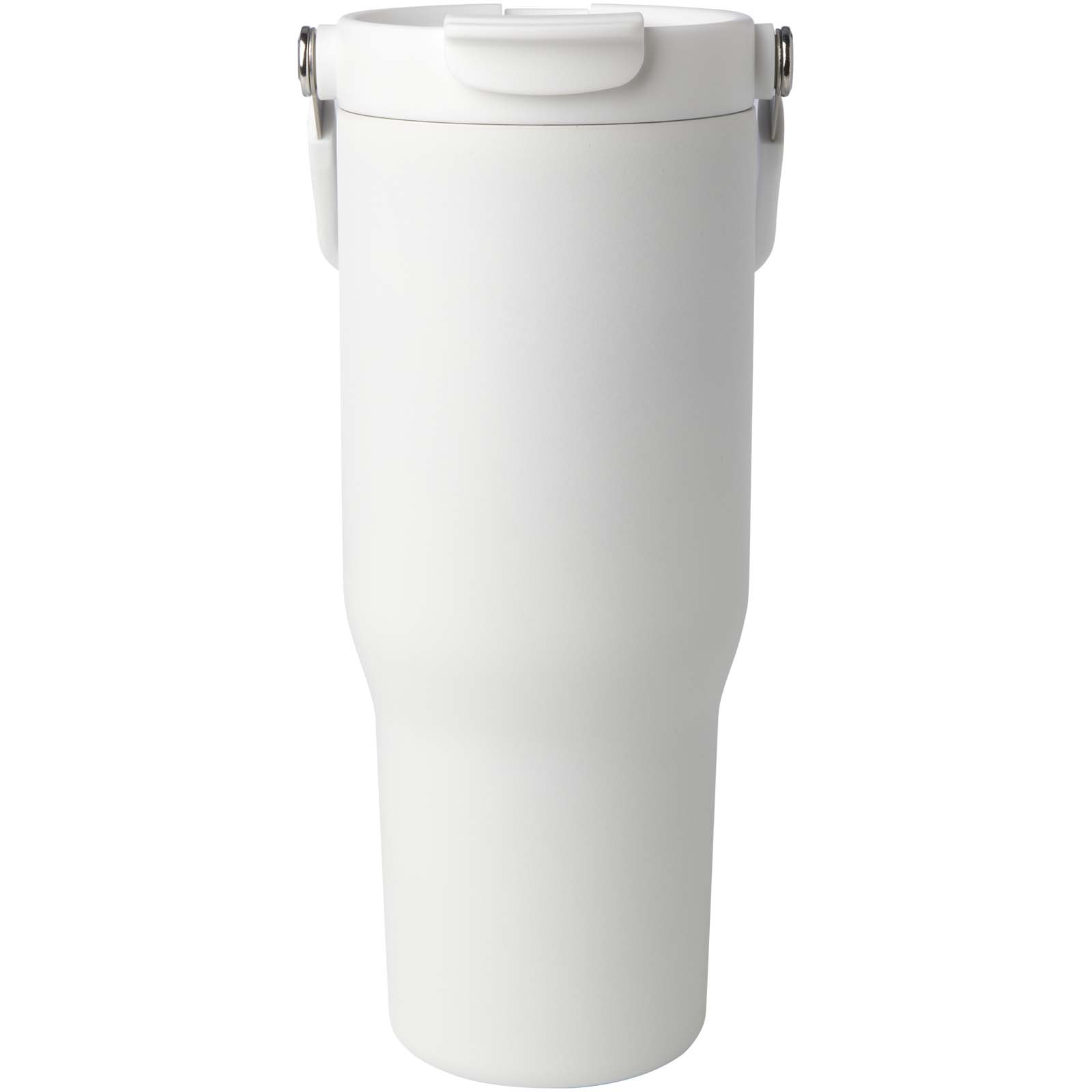 Bronx 900 ml RCS-zertifizierter Kupfer-Vakuum Isolierbecher aus Edelstahl mit Doppelfunktionsdeckel weiss