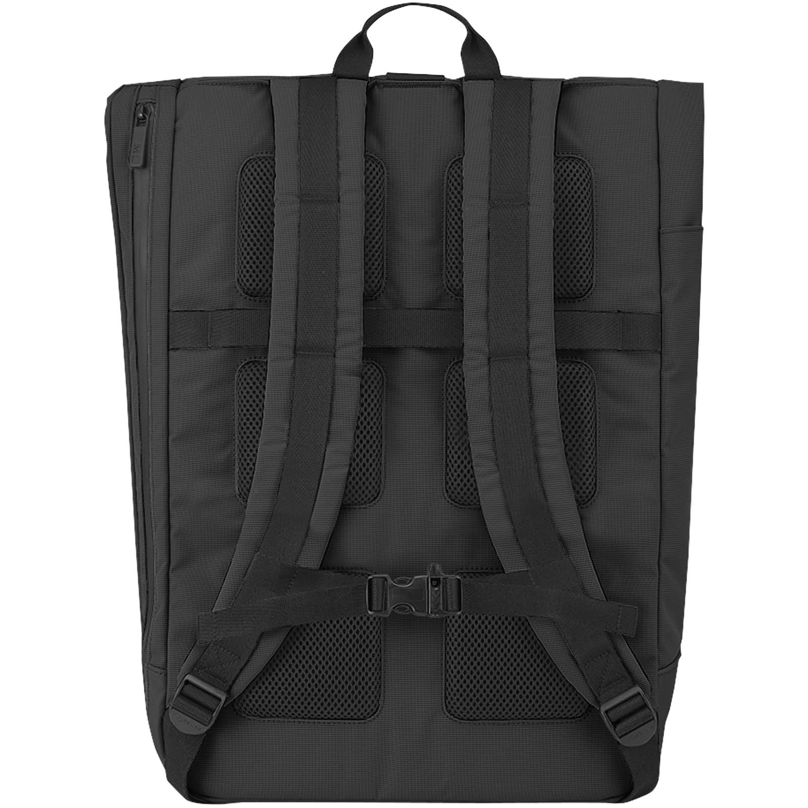Moleskine Metro Rolltop Rucksack schwarz