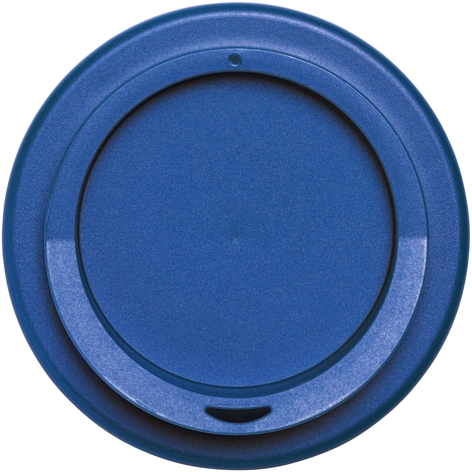 Americano® 350 ml Isolierbecher mit Schutzring mittelblau, weiss