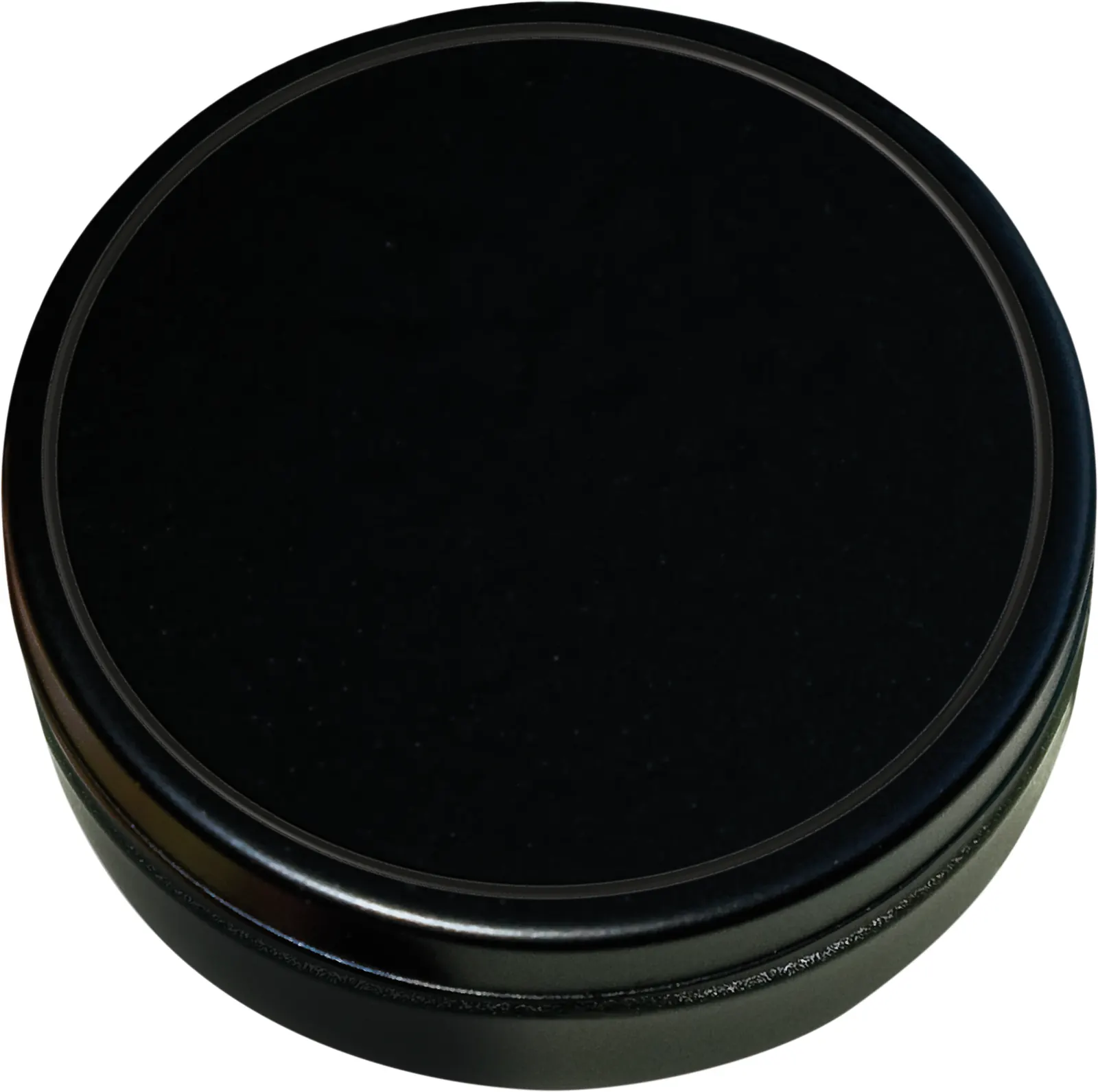 Black or White Dose mit XS-Kalfany-Fruchtbonbons, 60g - weiß-glänzend