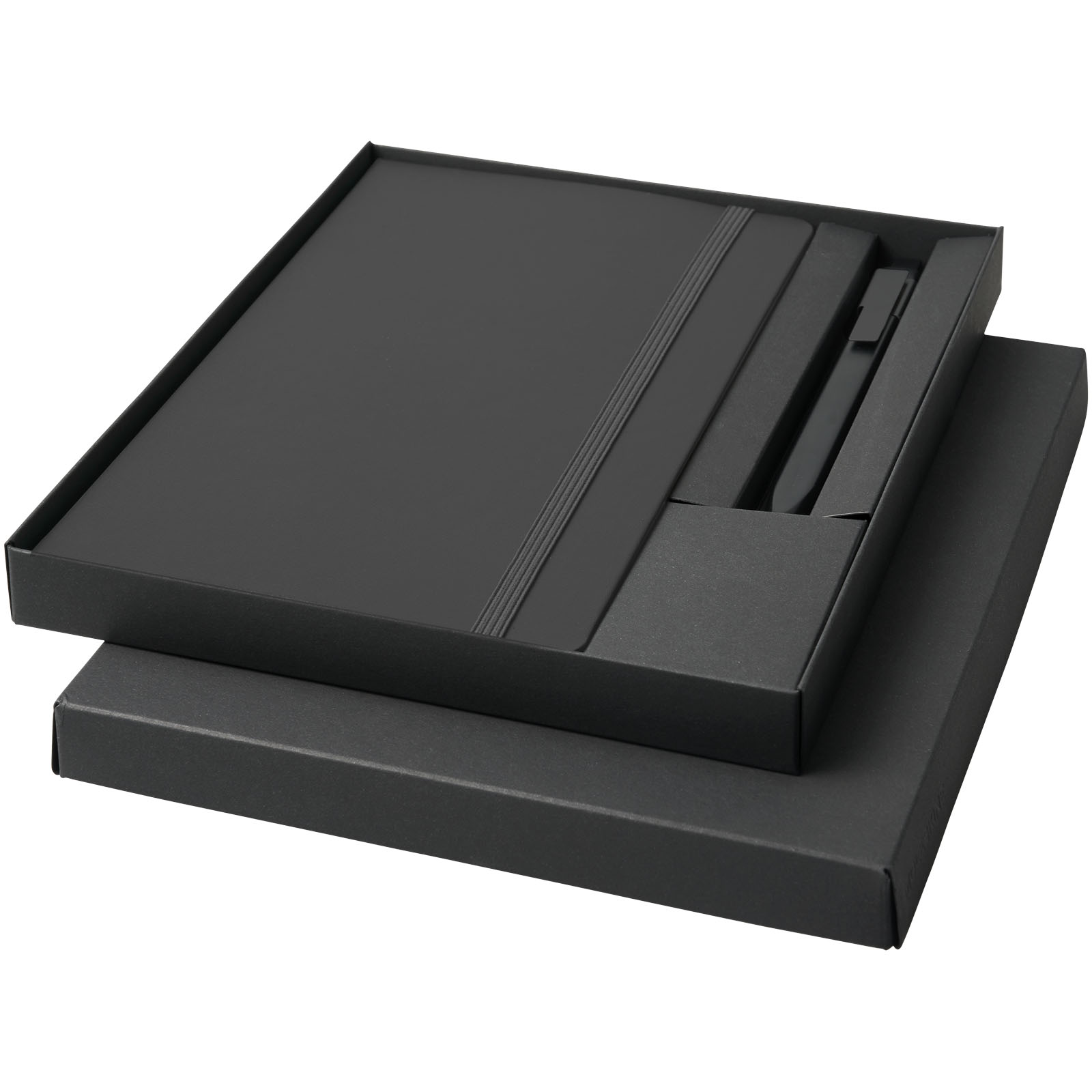 Moleskine Notizbuch und Stift Set schwarz