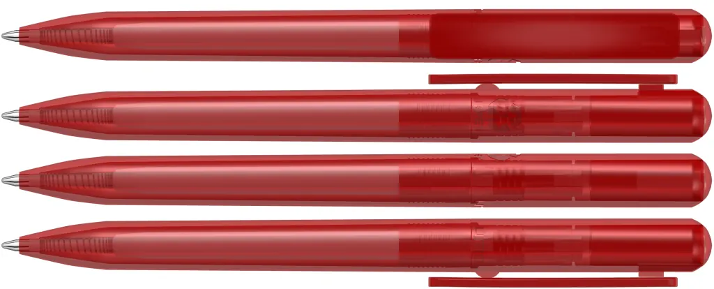 RECYCLED PET PEN CHANGE transparent Drehkugelschreiber
