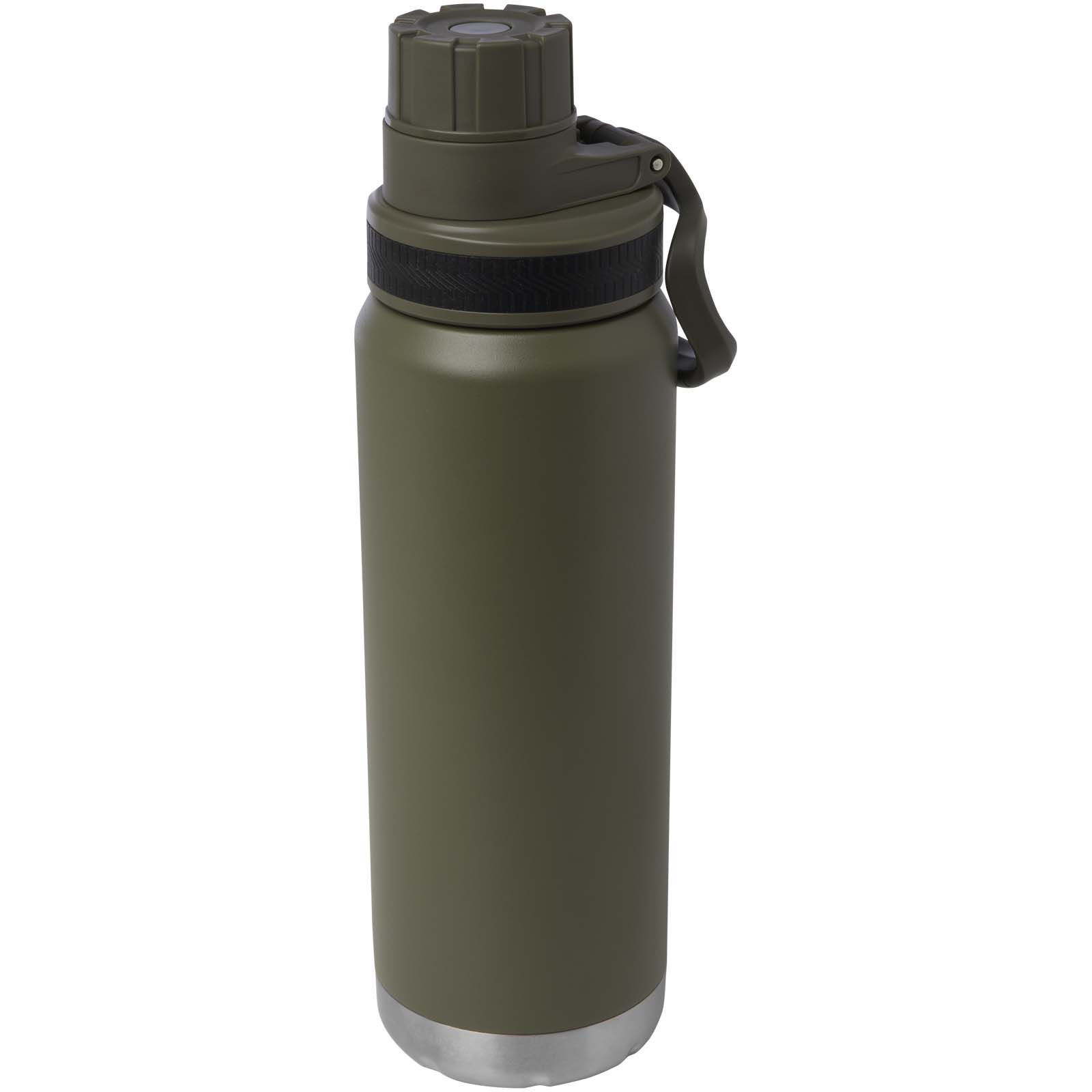 Fortis 700 ml RCS-zertifizierte Kupfer-Vakuum Isolierflasche aus recyceltem Edelstahl (Kohlensäure geeignet) waldgrün