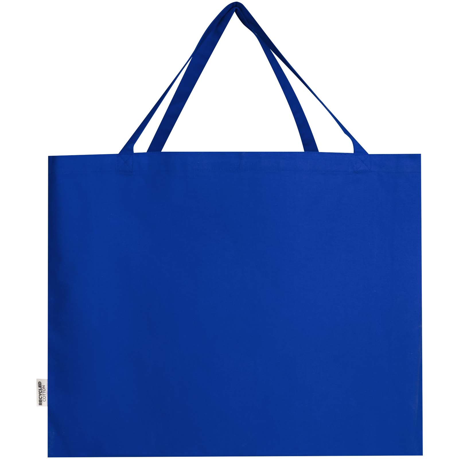 Odessa 220 g/m² Baumwoll Tragetasche aus GRS recycelter Baumwolle 40L royalblau