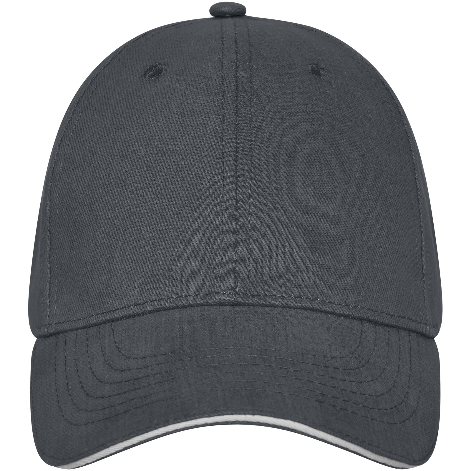 Darton 260 g/m² Sandwich Kappe mit 6 Segmenten storm grey
