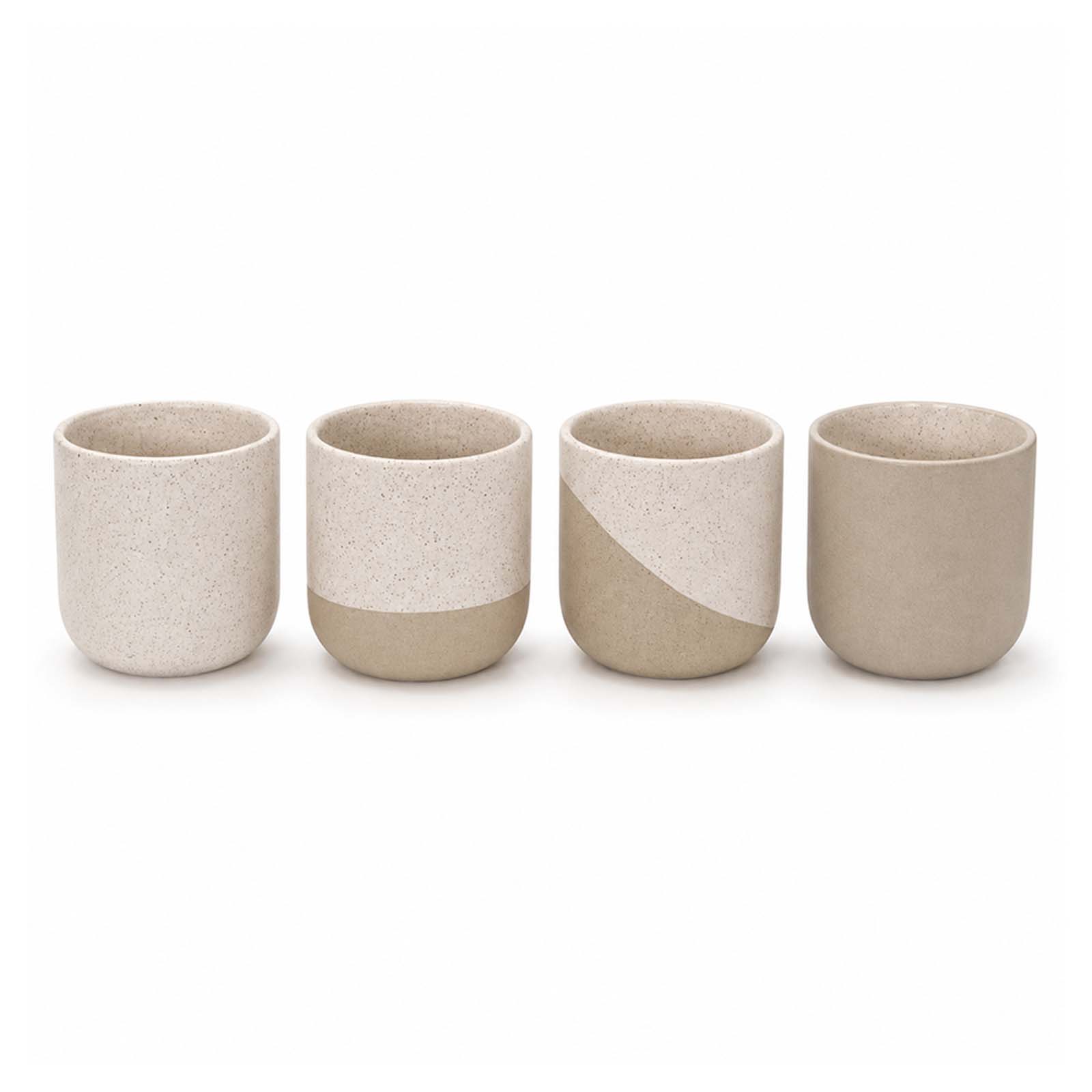 Originalhome Reclay 350 ml Tee- und Matcha-Becher Set weiss