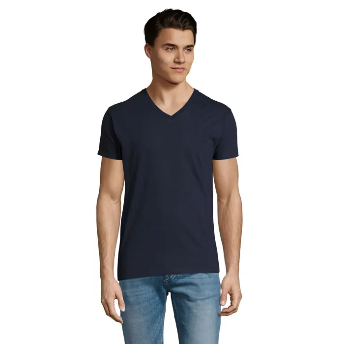 Herren-T-Shirt mit V-Ausschnitt 190 Imperial