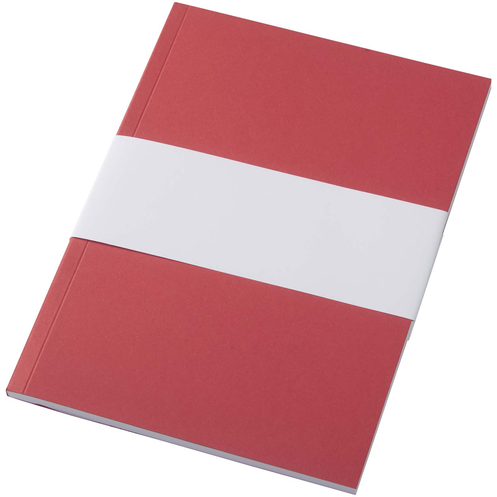 Novella Austen Colours A5 Softcover Notizbuch aus Recyclingmaterial – 50 Blatt rot