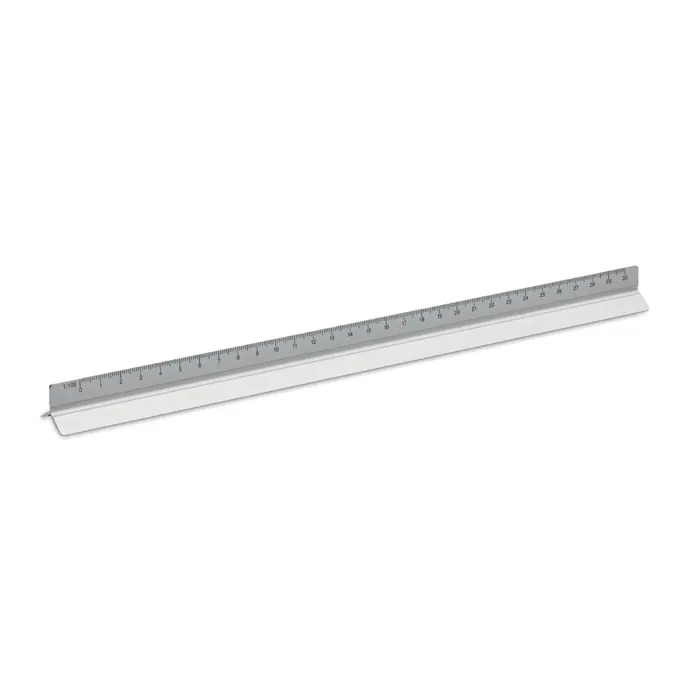 Dreikantlineal Aluminium 30cm