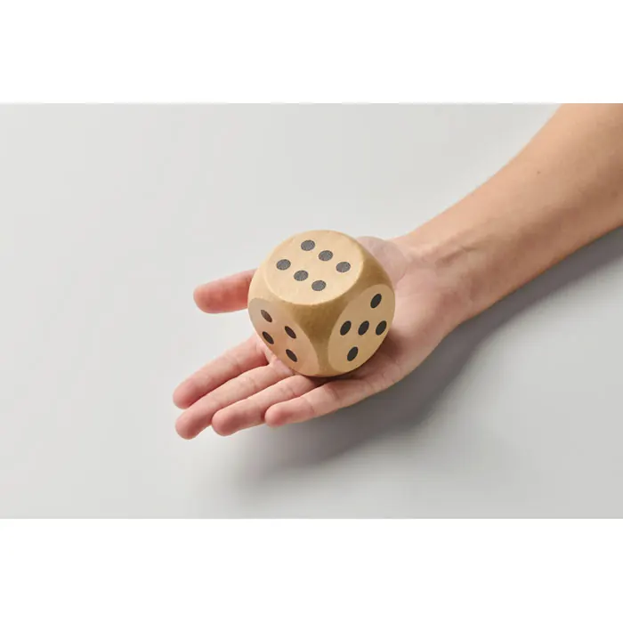 Spielwürfel Schima-Holz Ø 5cm