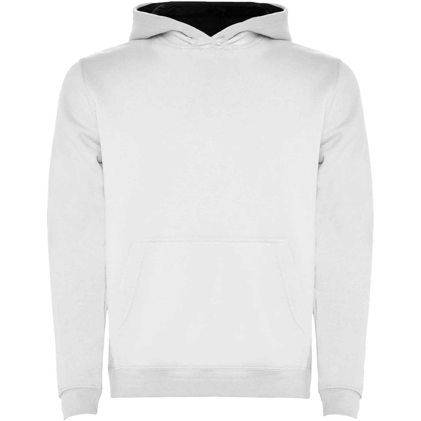 Urban 280 g/m² Kapuzenpullover für Kinder weiss, marineblau
