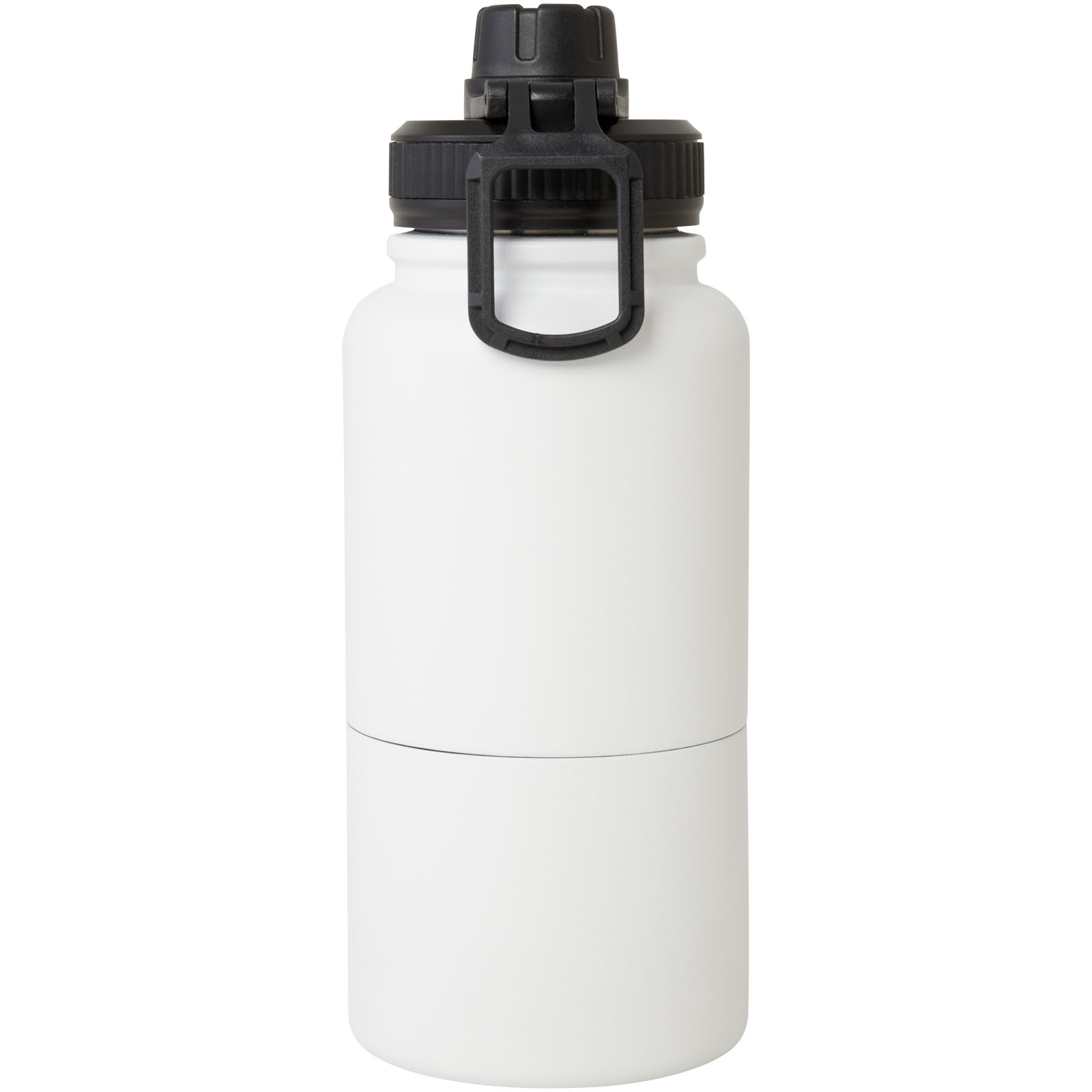 Dupeca 840 ml RCS-zertifizierte Isolierflasche aus Edelstahl weiss