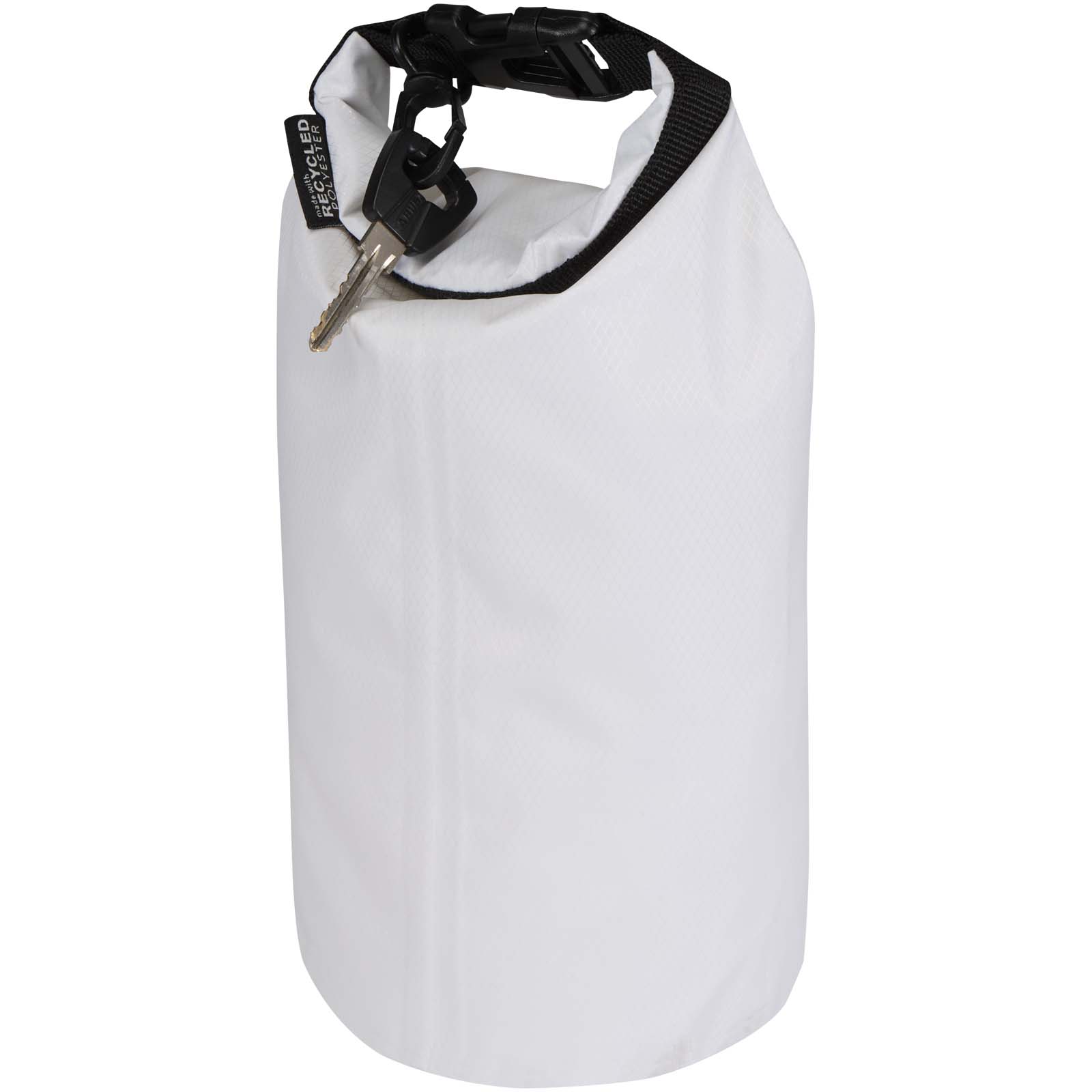 Camper recycelter, wasserdichter Beutel, 1,5 l weiss