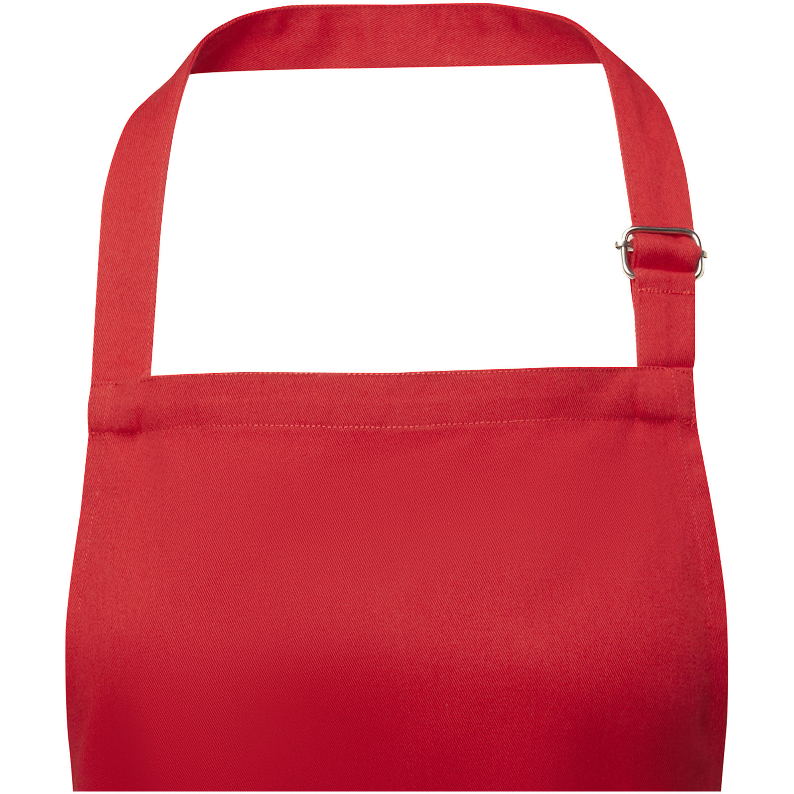 Andrea 240 g/m² Schürze mit verstellbarem Nackenband rot