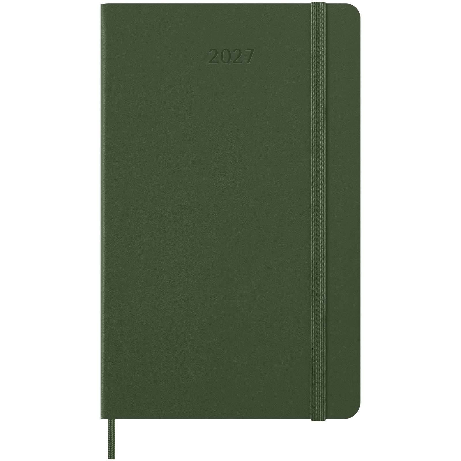 Moleskine Hardcover 12 Monate Wochenkalender L myrtengrün