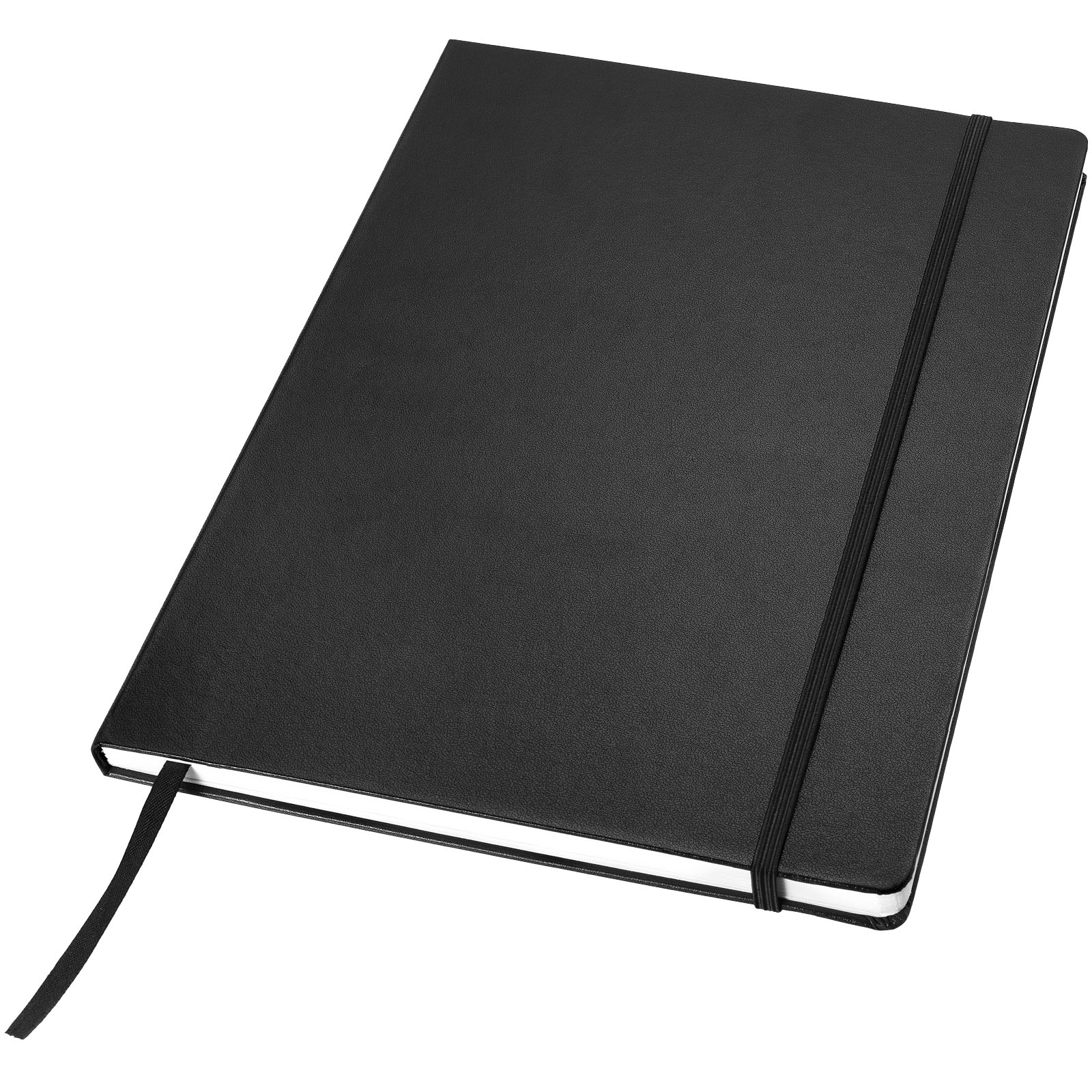Executive A4 Hard Cover Notizbuch schwarz