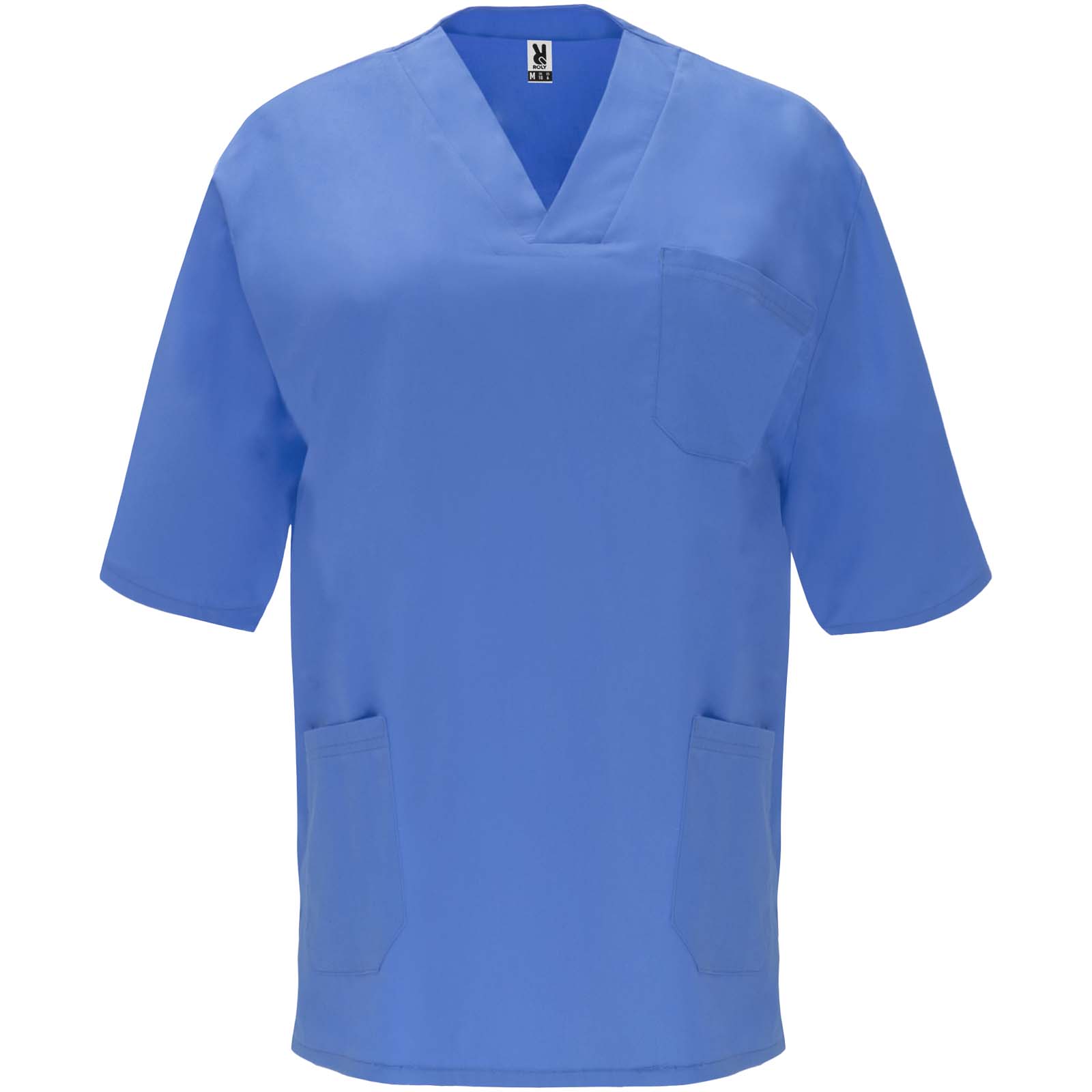 Panacea Kurzärmeliges Arbeitshemd, 160 g/m2, unisex lab blau