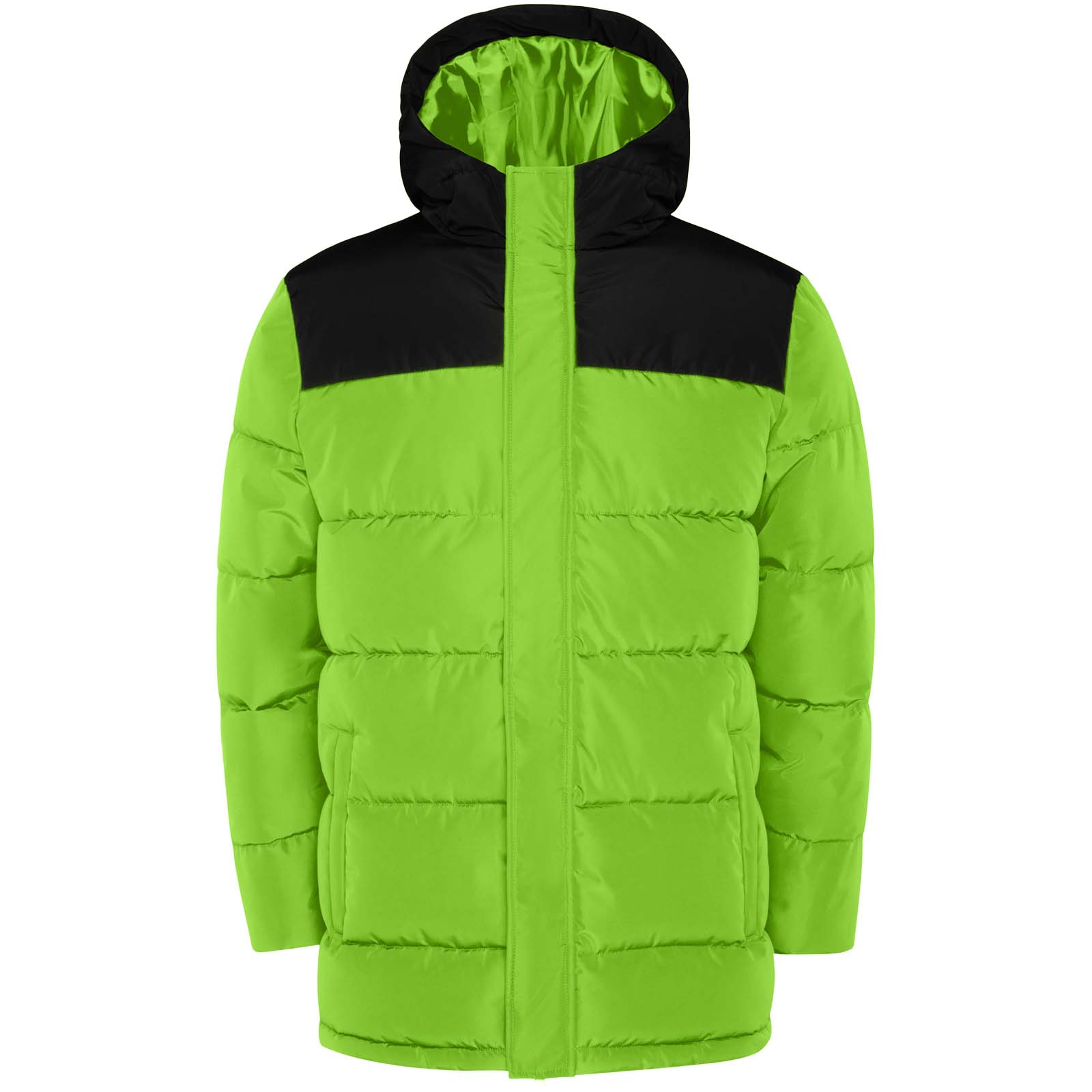 Tallin Steppjacke für Kinder limone, schwarz