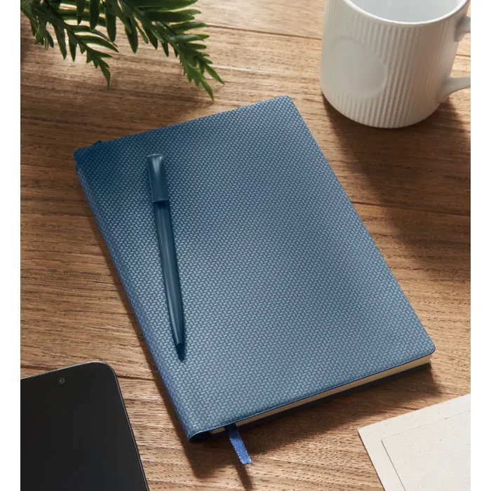 DIN A5 PU Notizbuch mit Stift