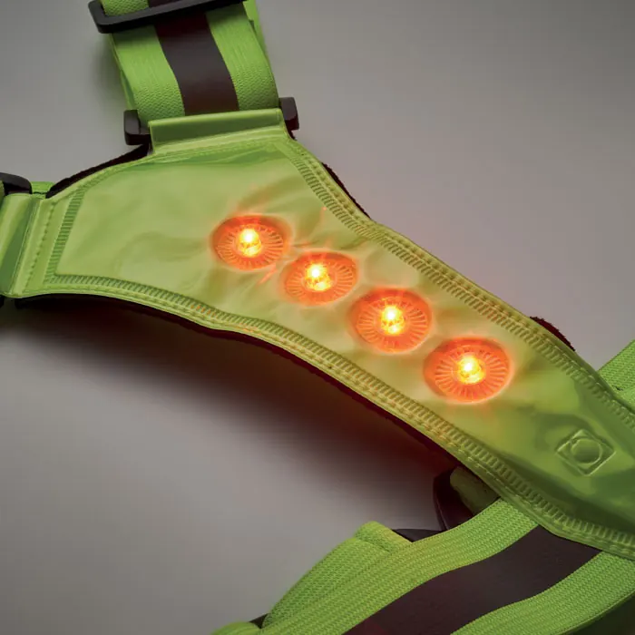 Reflektierende Gürtelweste LED