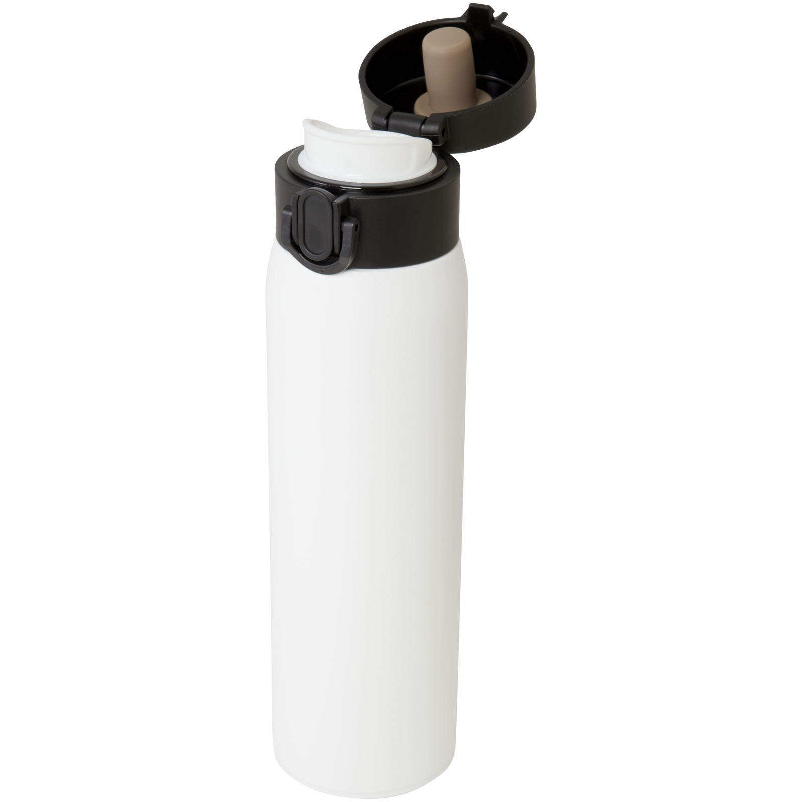 Sika 450 ml RCS-zertifizierte Isolierflasche aus recyceltem Edelstahl weiss