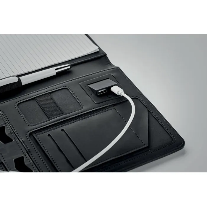 DIN A5 Portfolio & Powerbank