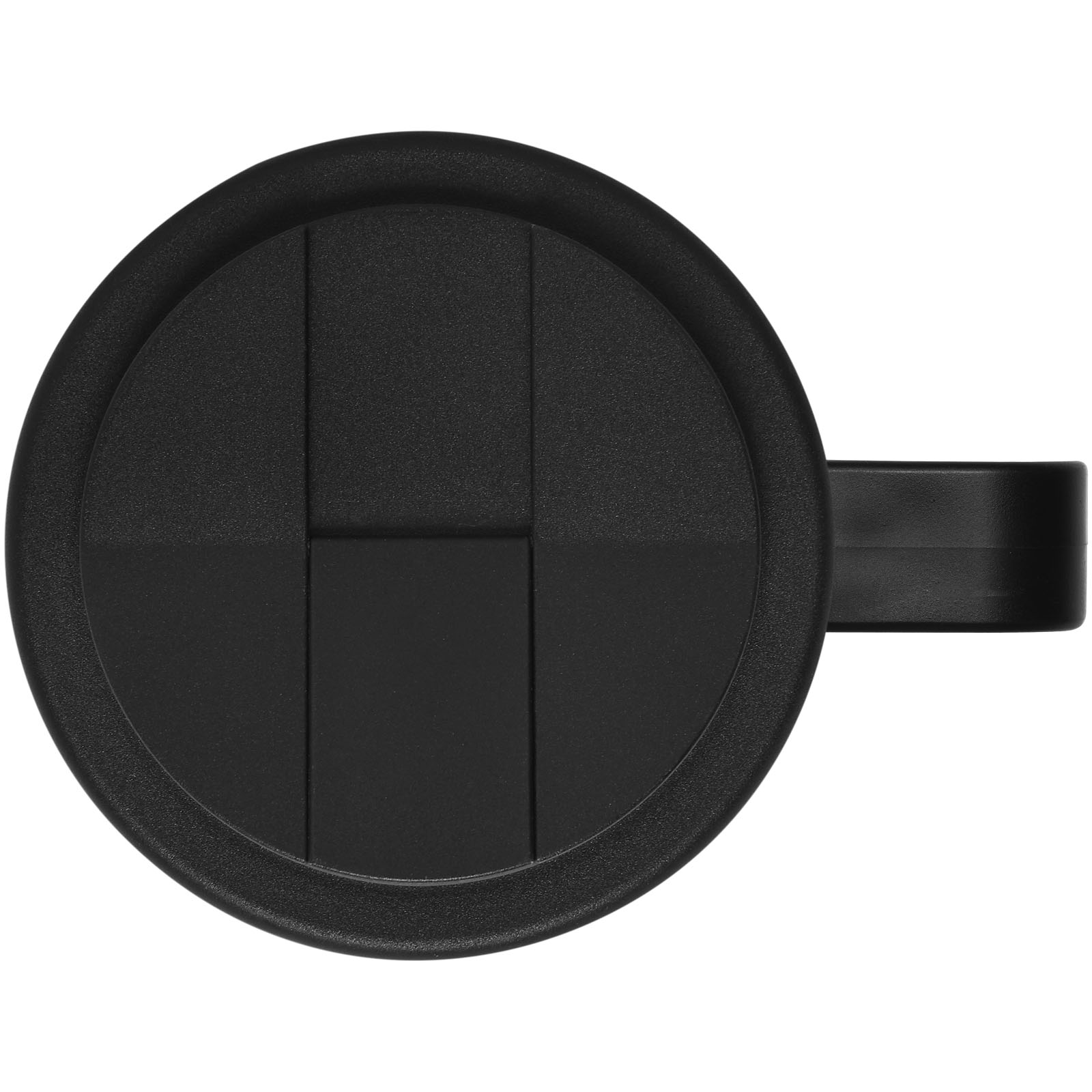 Brite-Ameriano® Grande 350 ml Isolierbecher mit auslaufsicherem Schraubverschluss schwarz, schwarz