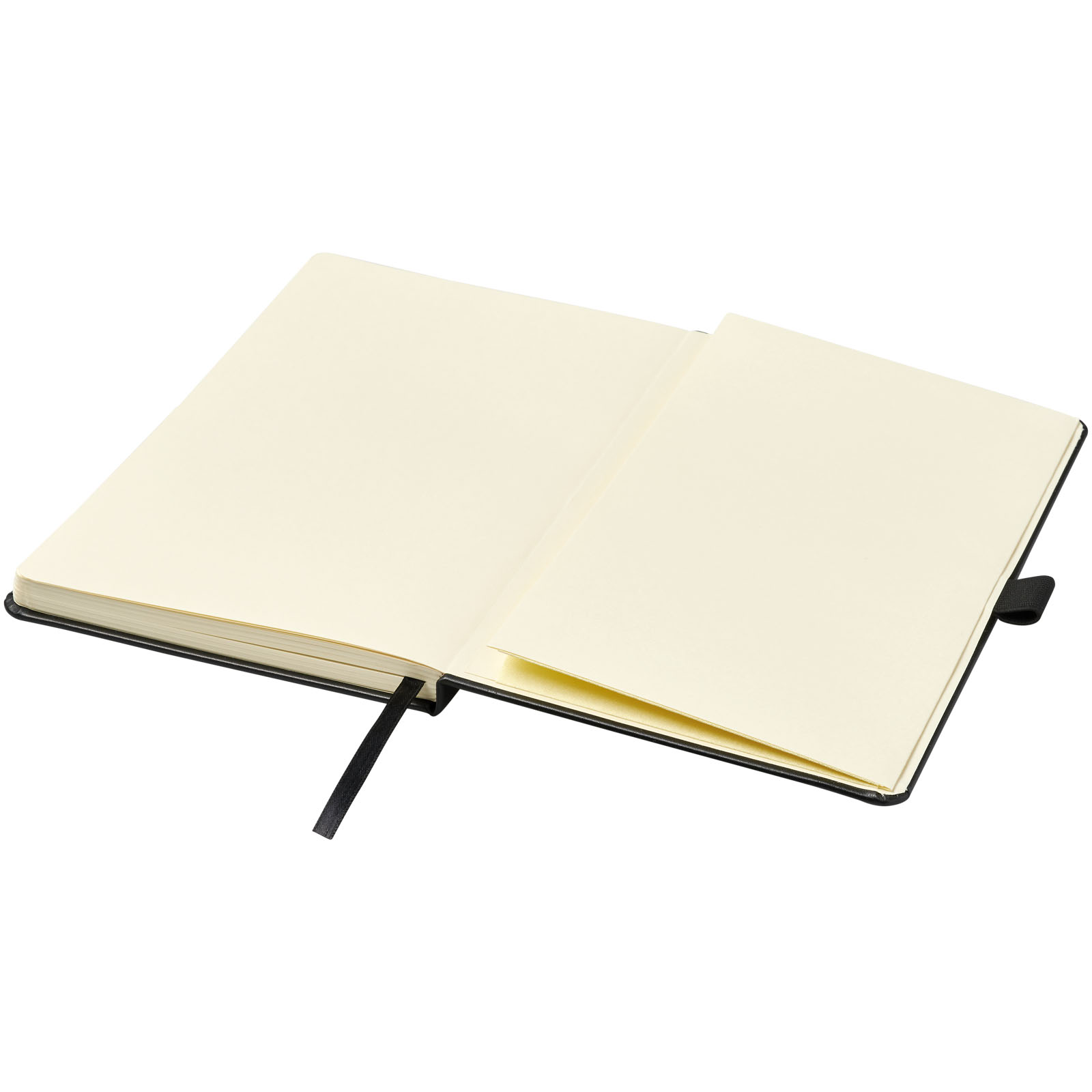 Nova A5 gebundenes Notizbuch schwarz