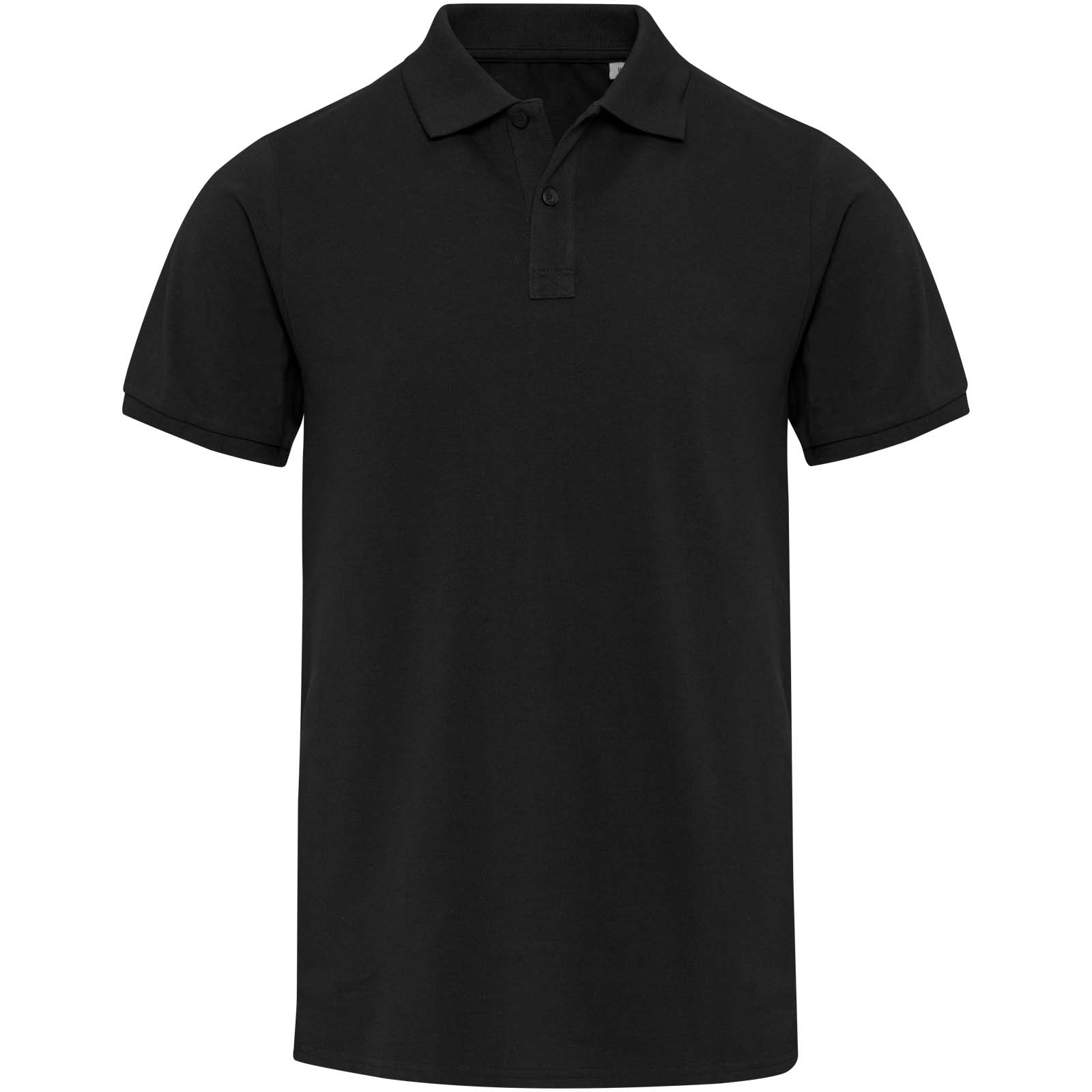 Beryl 220 g/m² Kurzärmeliges Poloshirt Bio-Recyclingmaterial (OCS), unisex schwarz