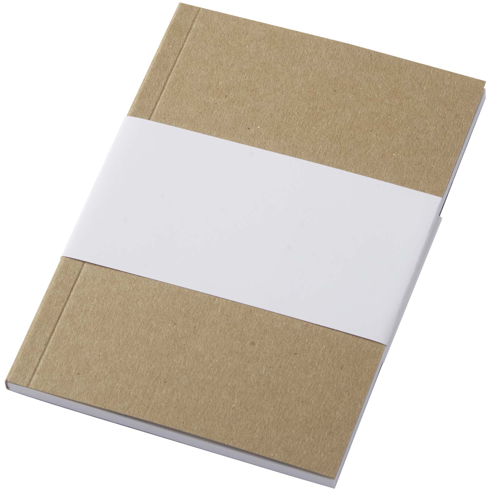 Novella Austen Kraft A6 Softcover Notizbuch aus recyceltem papier – 50 Blatt natur
