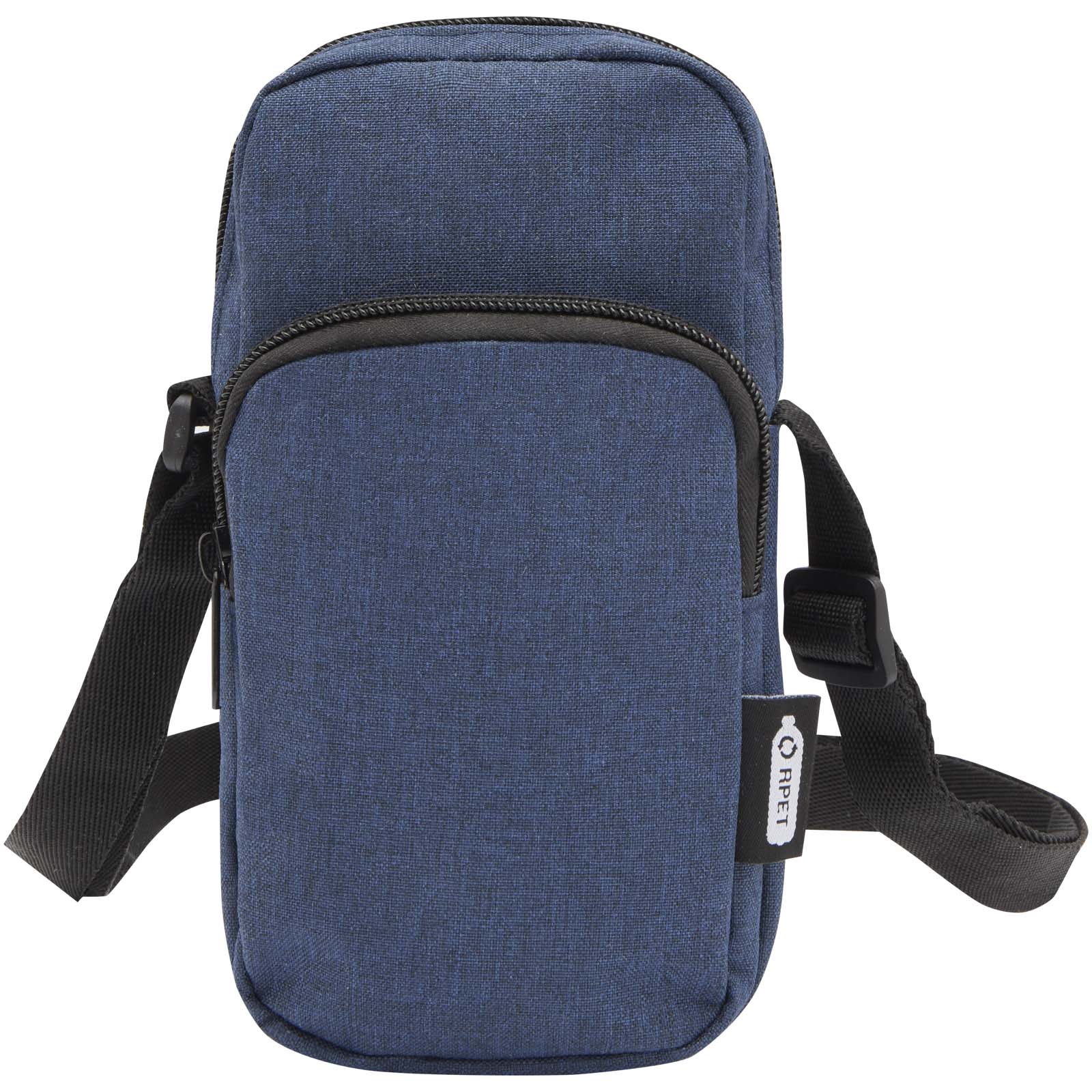 Ross Handytasche aus recyceltem GRS-Material heather navy