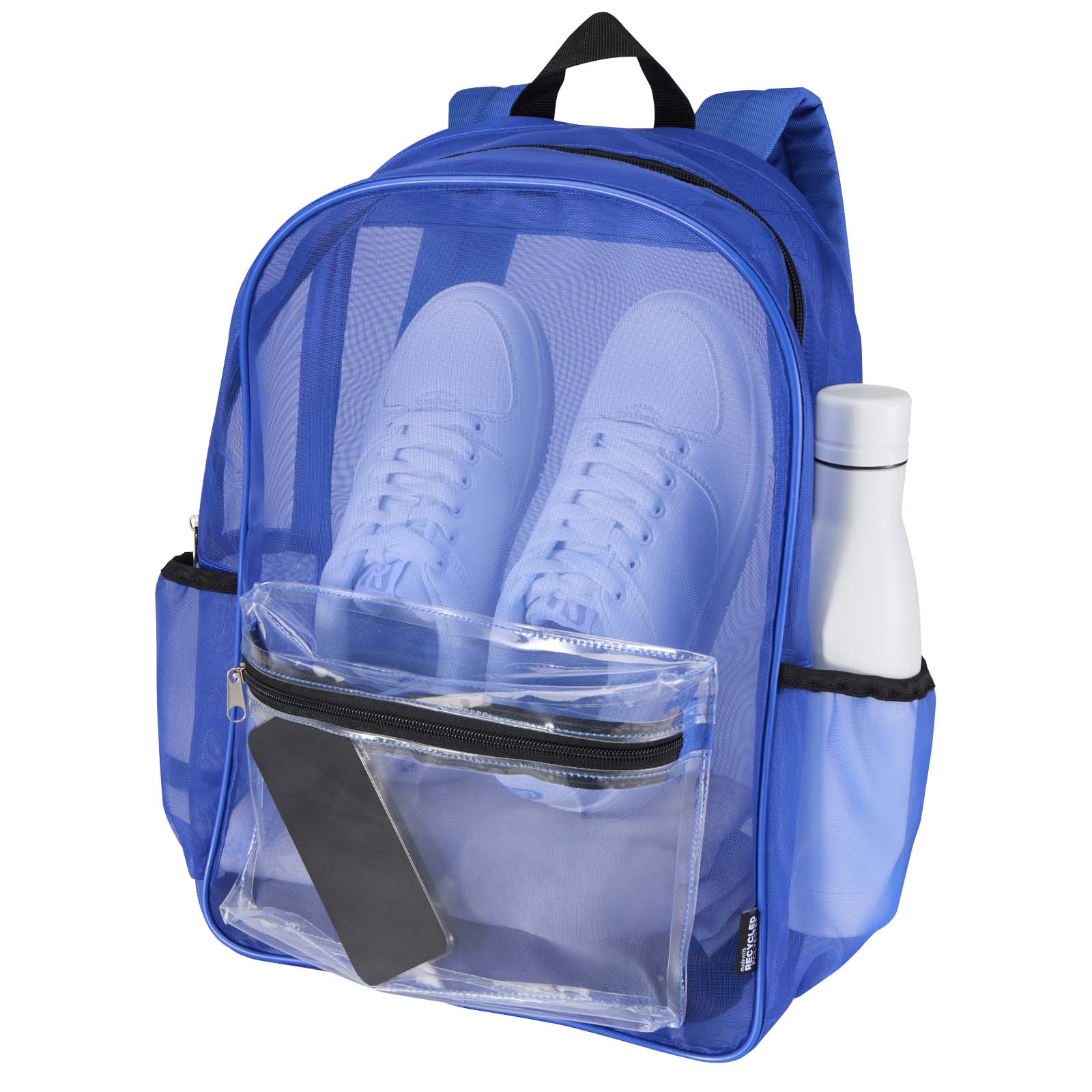 Mesh 18 L Rucksack aus Recyclingmaterial royalblau