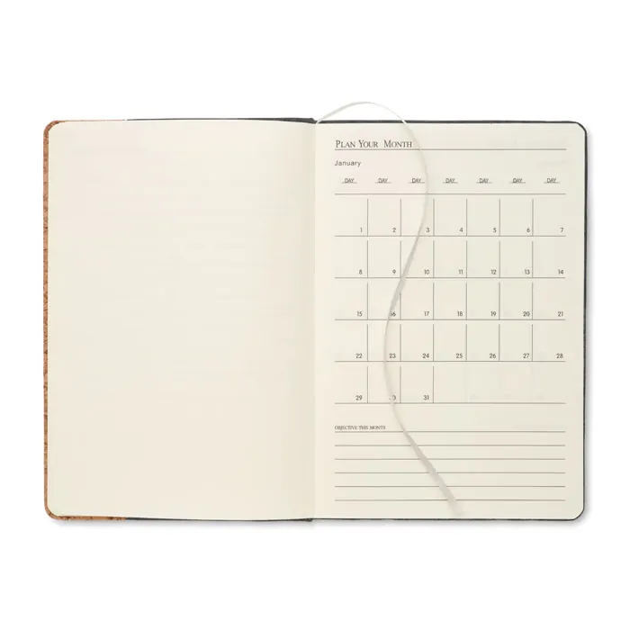 DIN A5 Notizbuch RPET-Filz