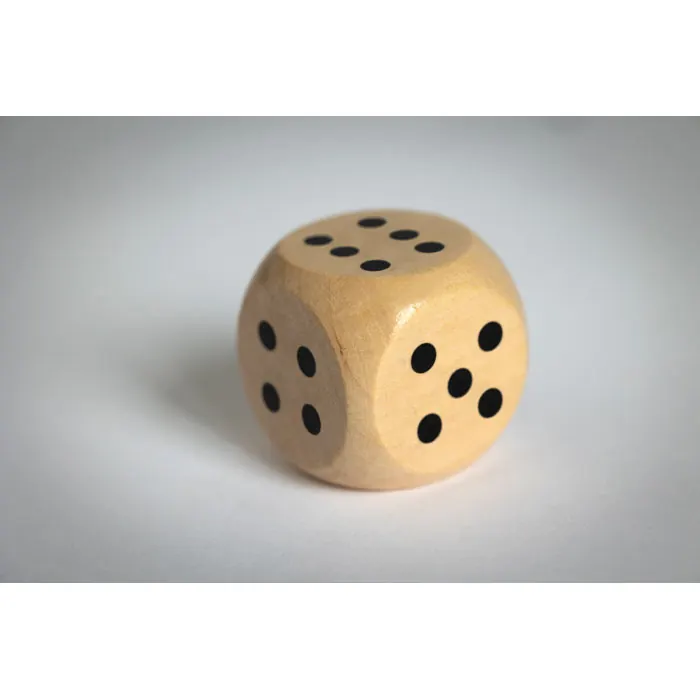 Spielwürfel Schima-Holz Ø 3cm