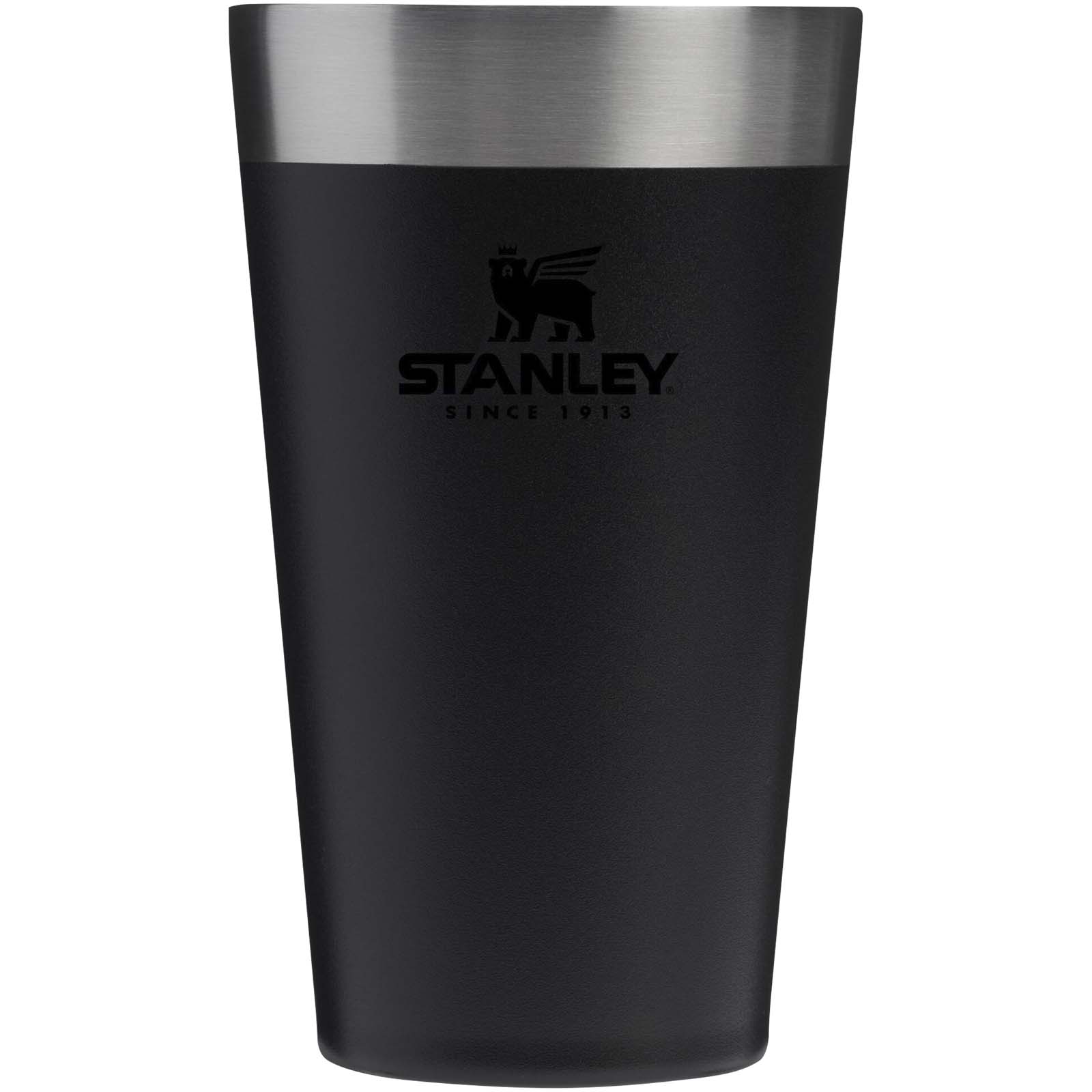 Stanley Stacking 470 ml Thermobecher aus Edelstahl schwarz