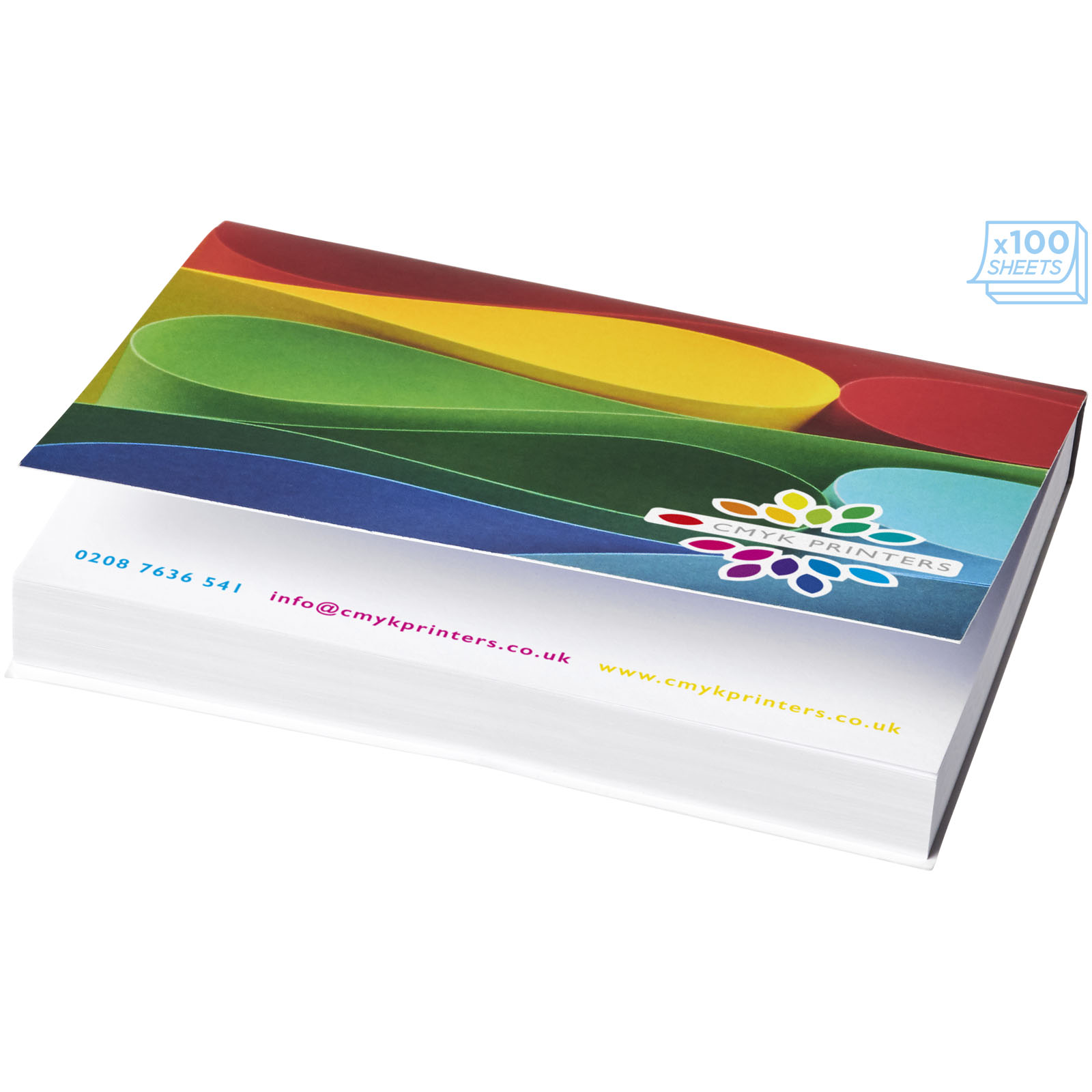 Sticky-Mate® Haftnotizen A7 100x75mm weiss